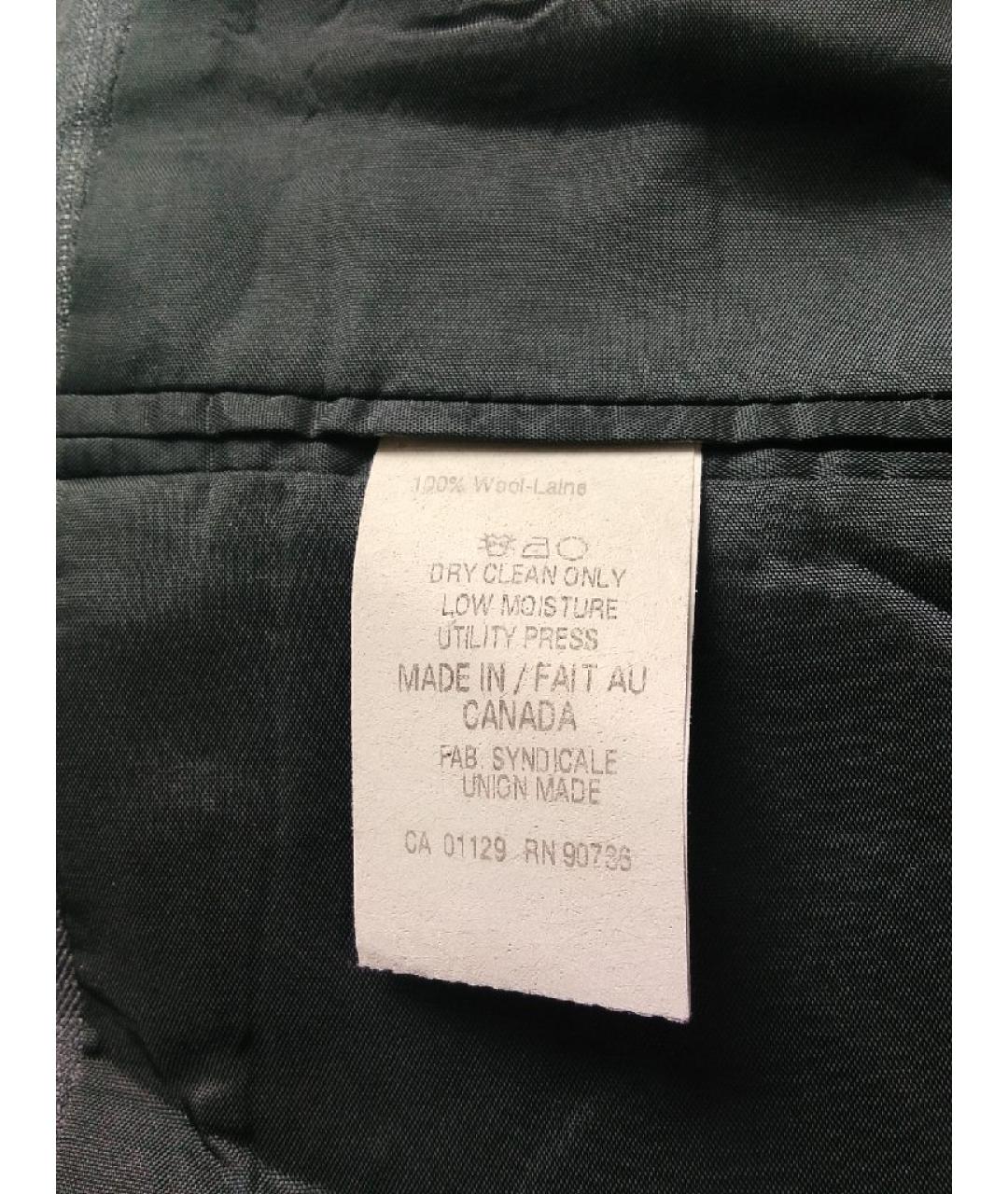 RALPH LAUREN Антрацитовый шерстяной пиджак, фото 5