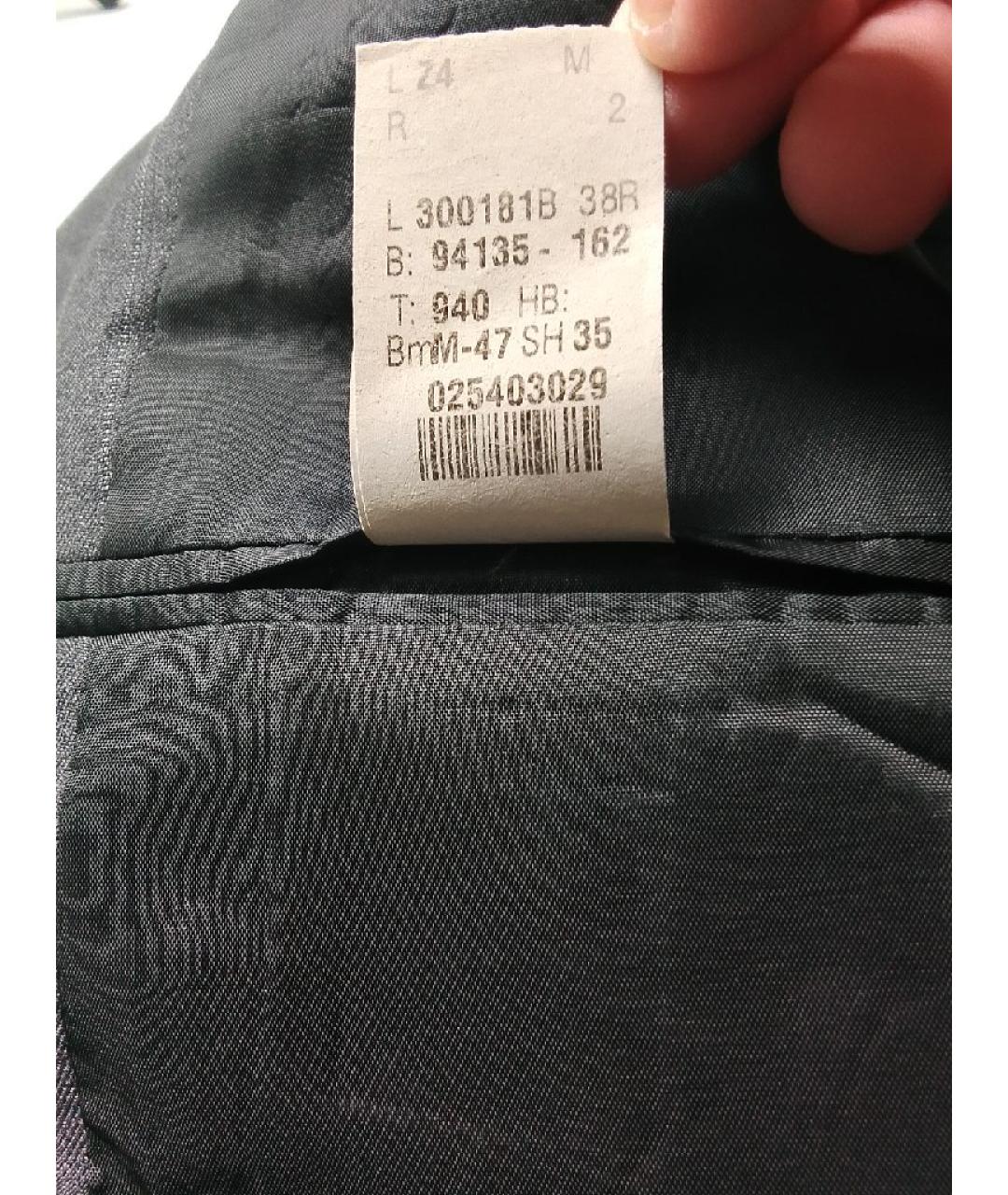 RALPH LAUREN Антрацитовый шерстяной пиджак, фото 6