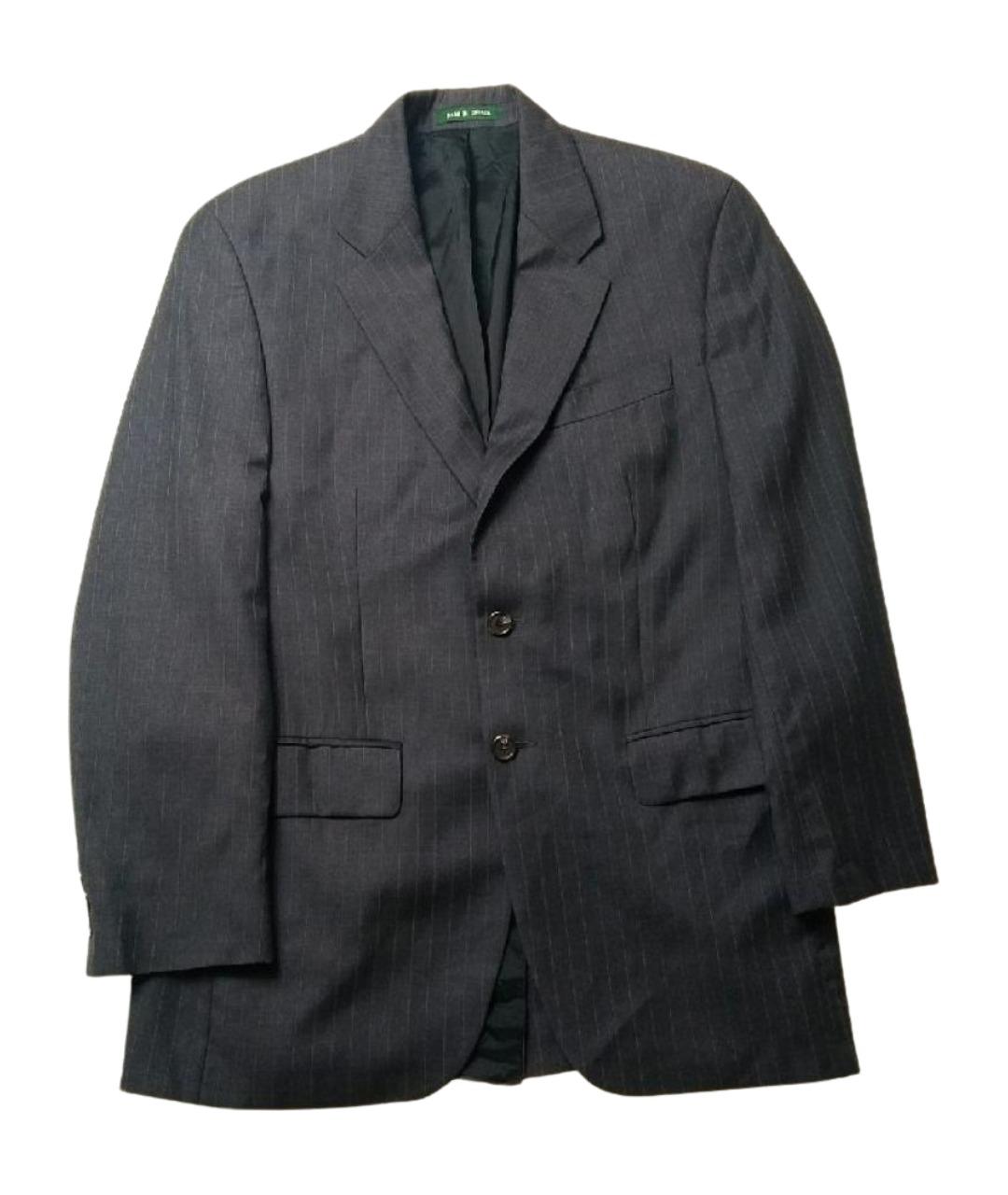 RALPH LAUREN Антрацитовый шерстяной пиджак, фото 1