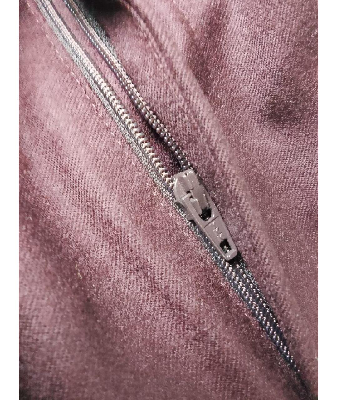 SANDRO Красные шерстяные брюки широкие, фото 5