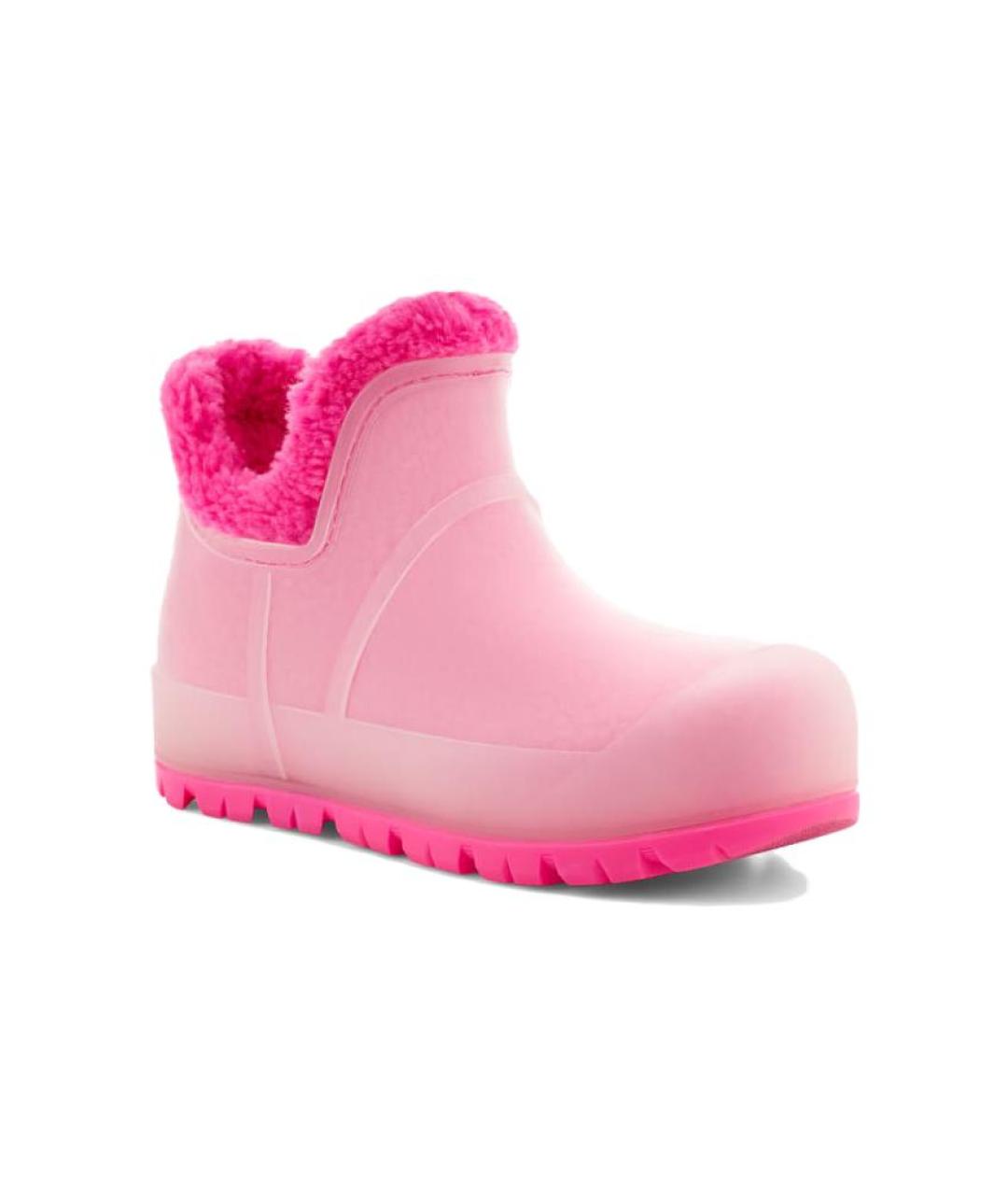 UGG AUSTRALIA Розовые резиновые сапоги, фото 3