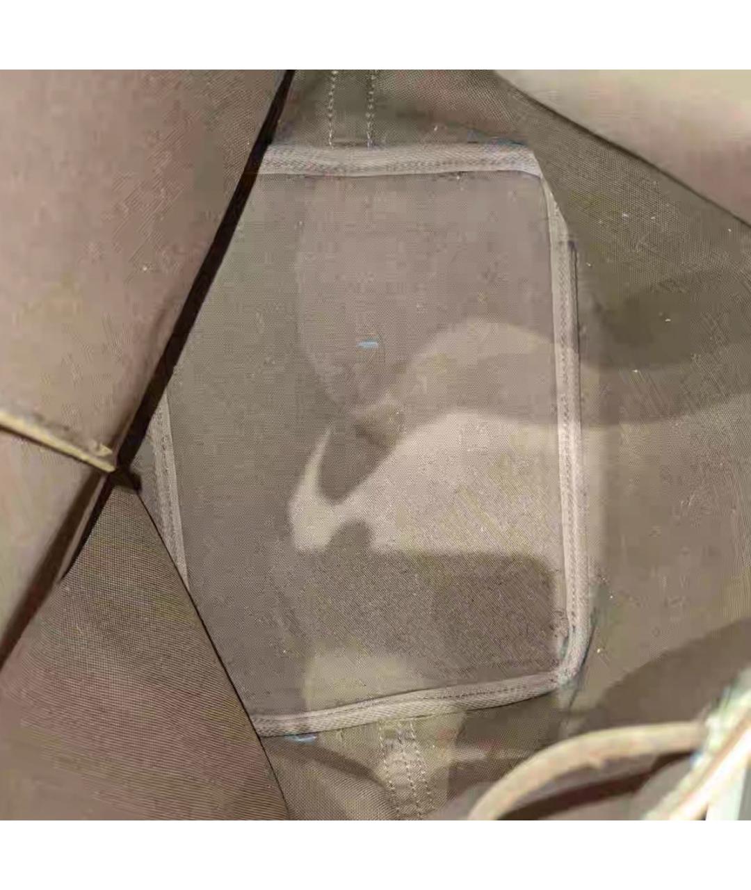 LOUIS VUITTON Коричневая сумка тоут, фото 8