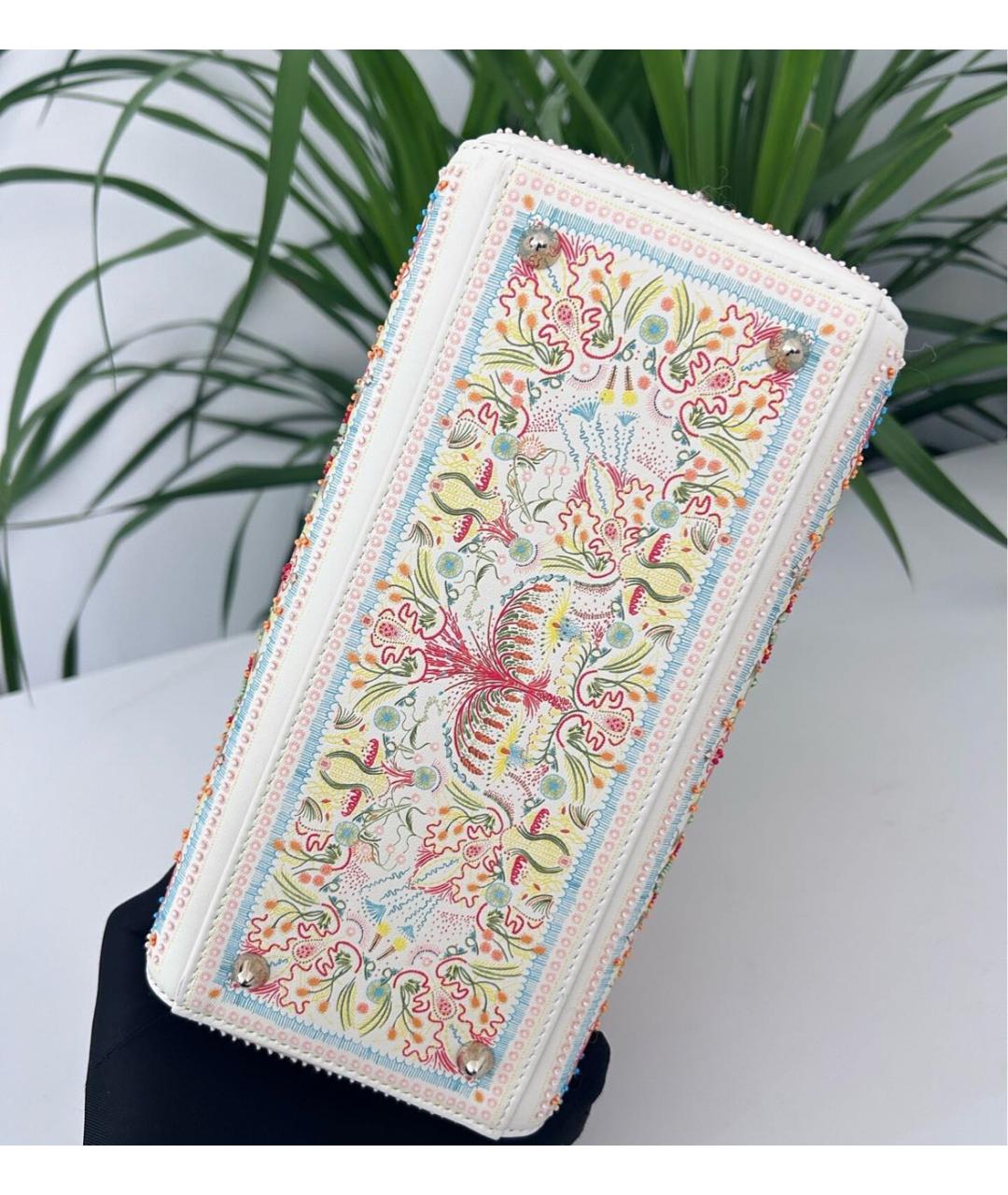 CHRISTIAN DIOR Мульти кожаная сумка с короткими ручками, фото 5