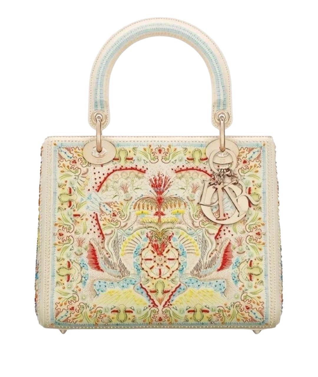 CHRISTIAN DIOR Мульти кожаная сумка с короткими ручками, фото 1