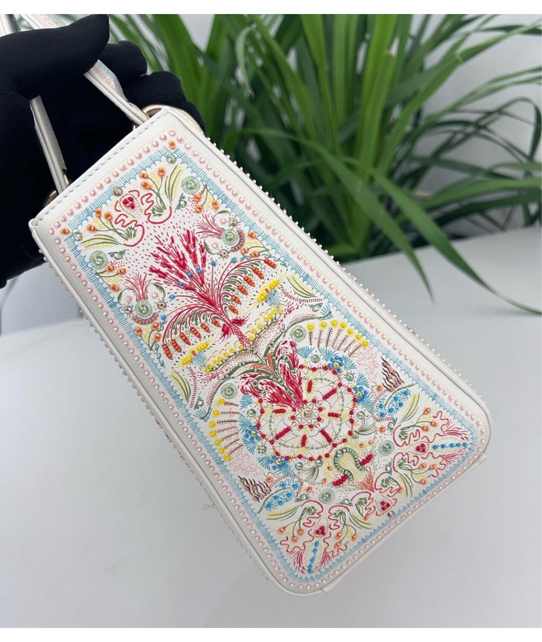 CHRISTIAN DIOR Мульти кожаная сумка с короткими ручками, фото 3