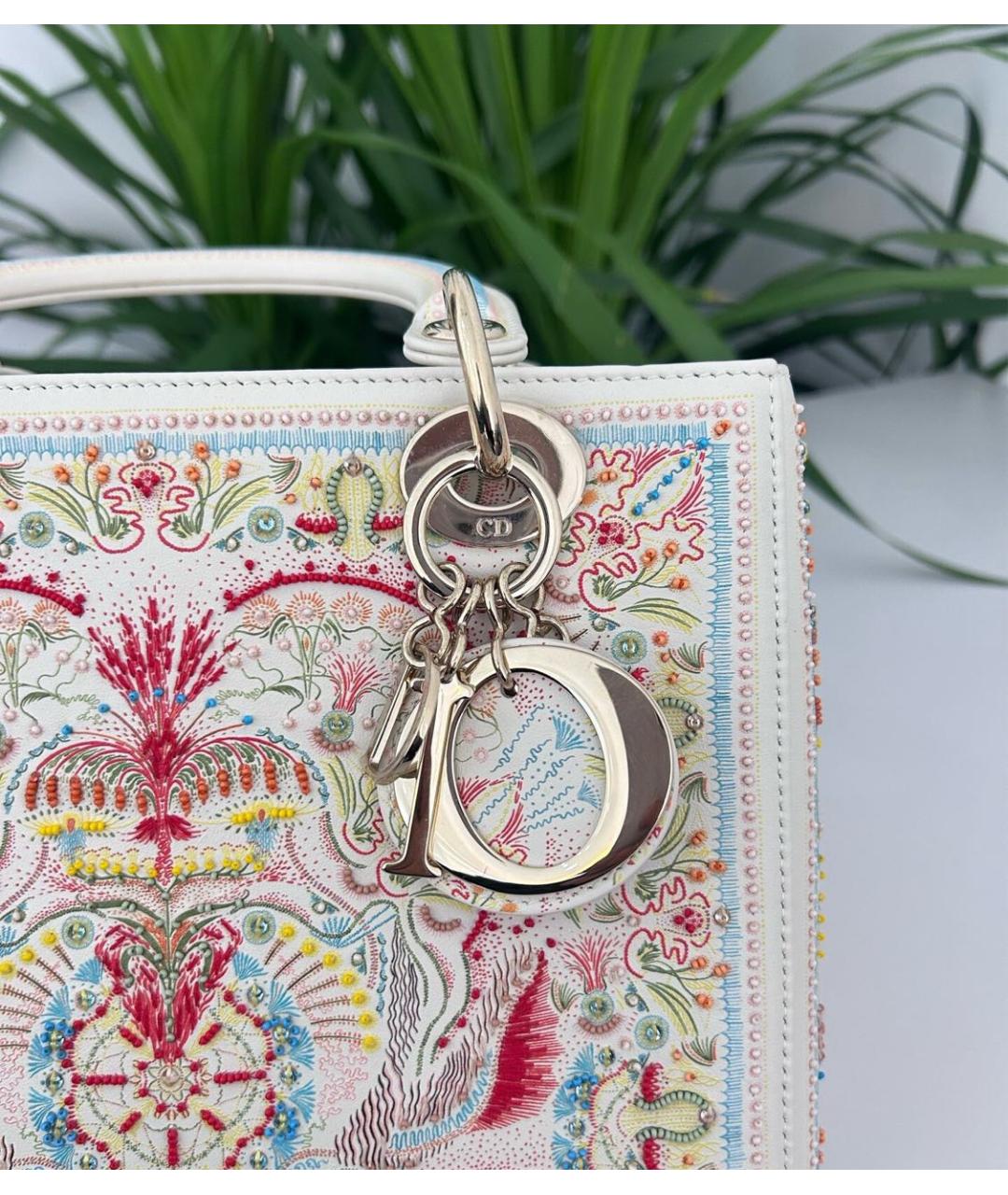 CHRISTIAN DIOR Мульти кожаная сумка с короткими ручками, фото 6