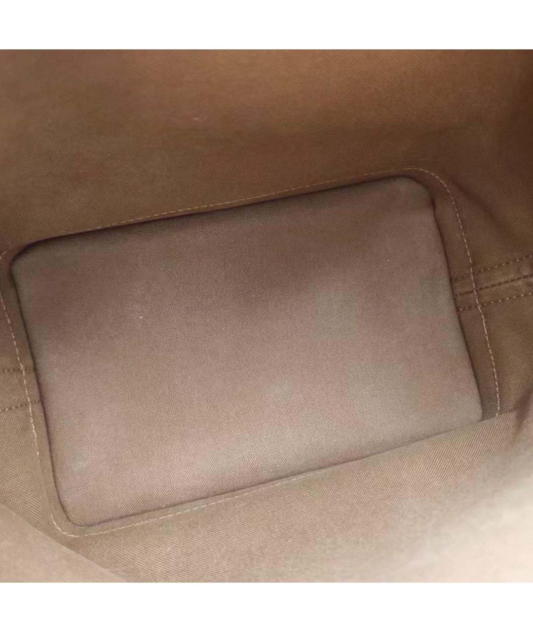 LOUIS VUITTON Коричневая сумка тоут, фото 8
