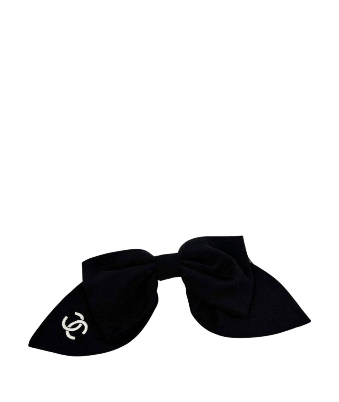 CHANEL Черная заколка, фото 1