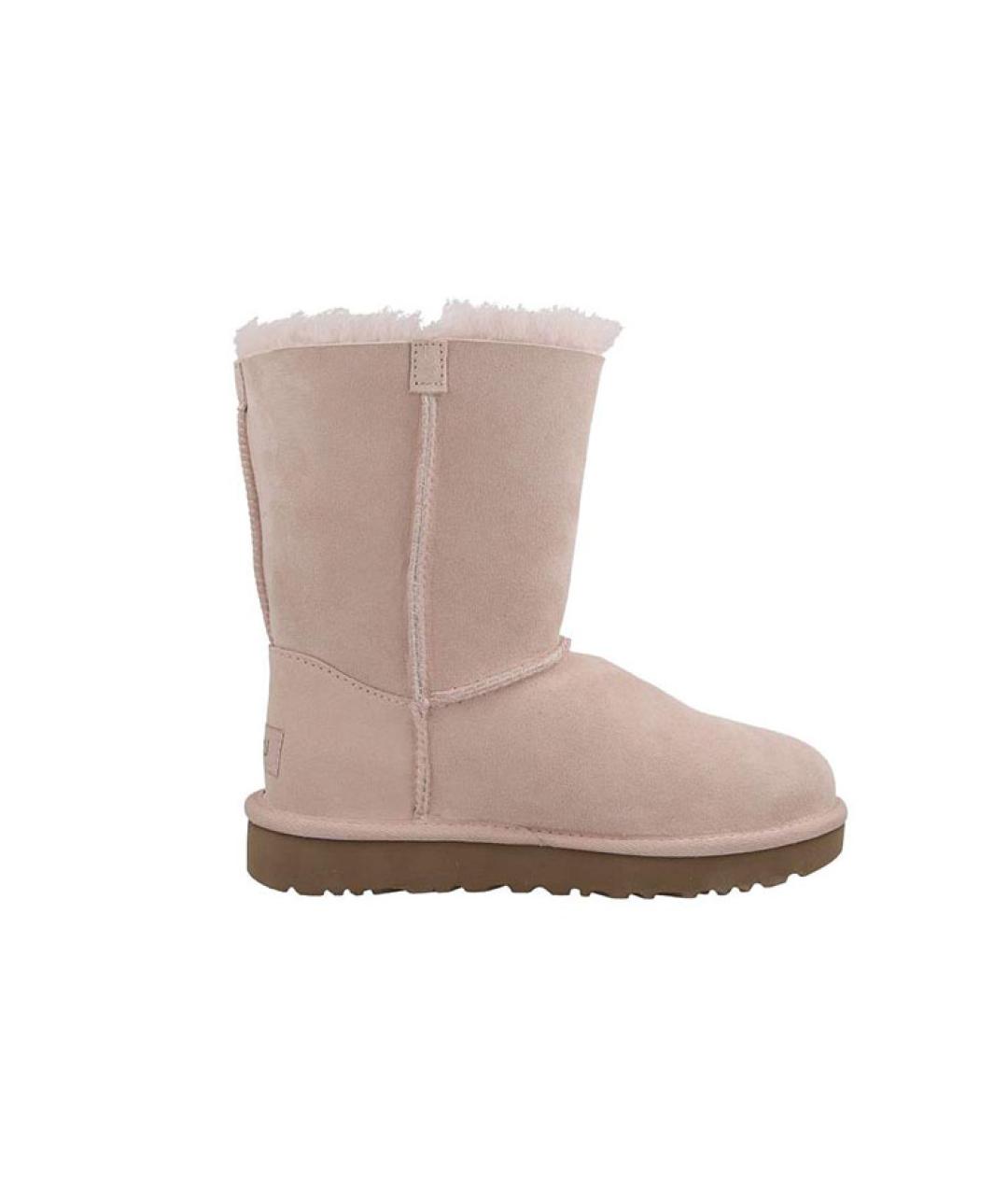 UGG AUSTRALIA Бежевые нубуковые ботинки, фото 1