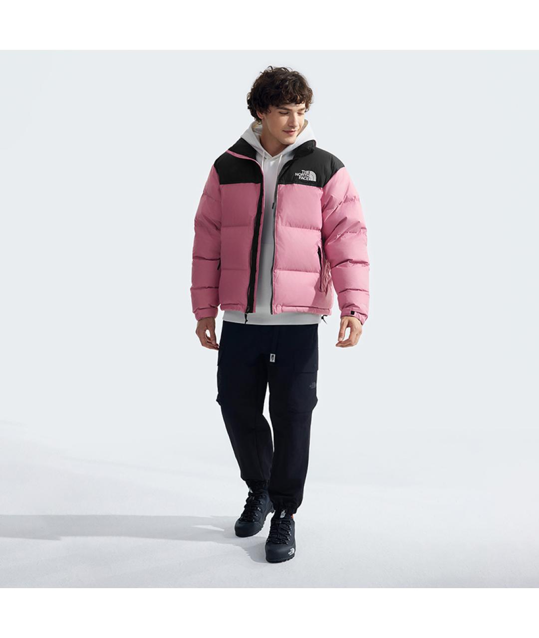 THE NORTH FACE Фиолетовый пуховик, фото 4