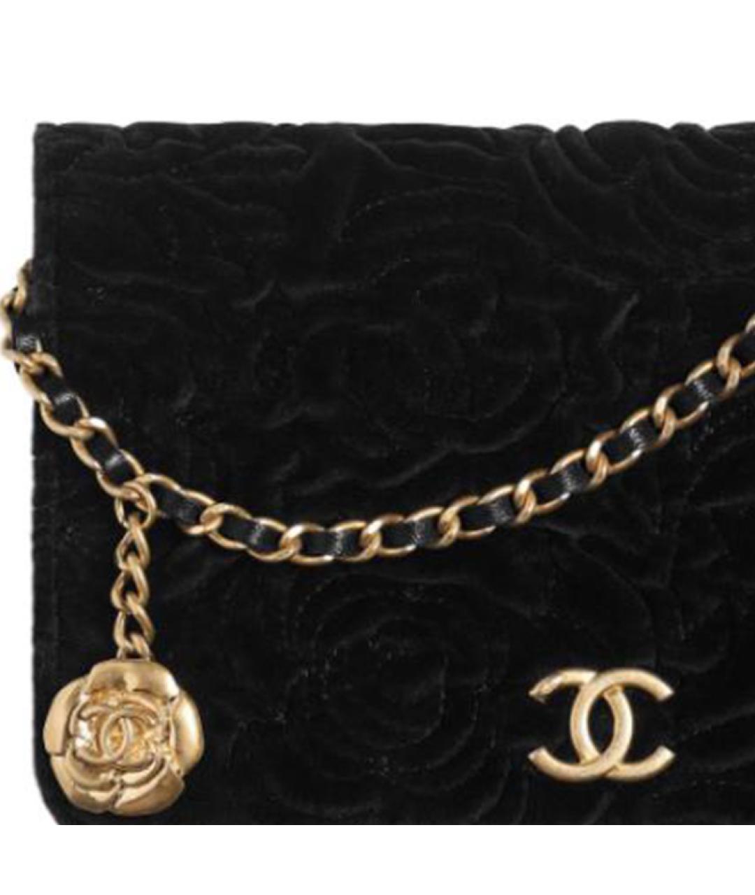 CHANEL Черная сумка через плечо, фото 4