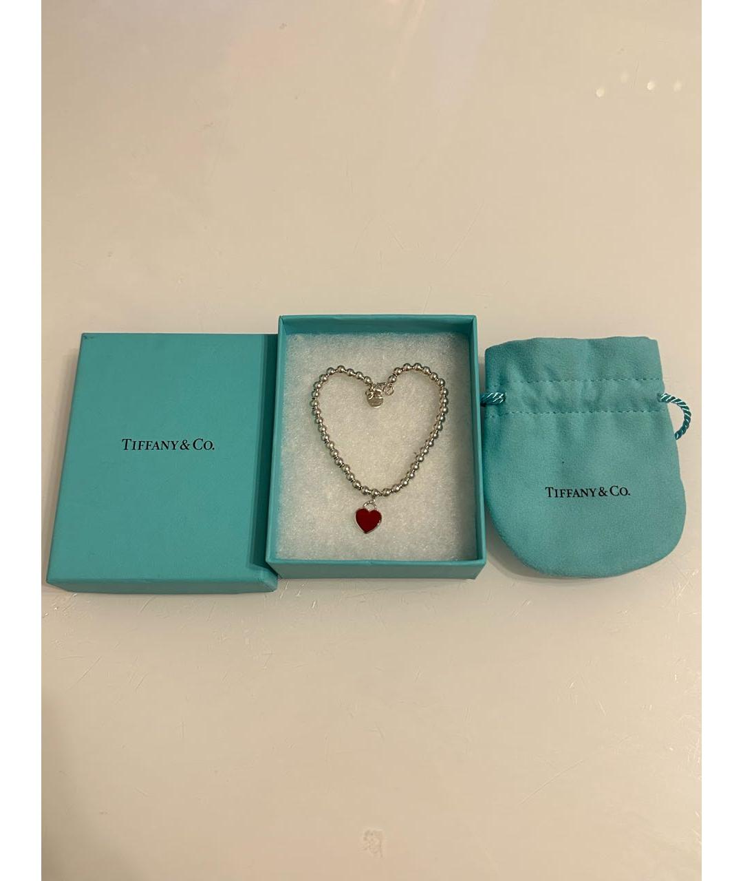 TIFFANY&CO Серебрянный серебряный браслет, фото 2
