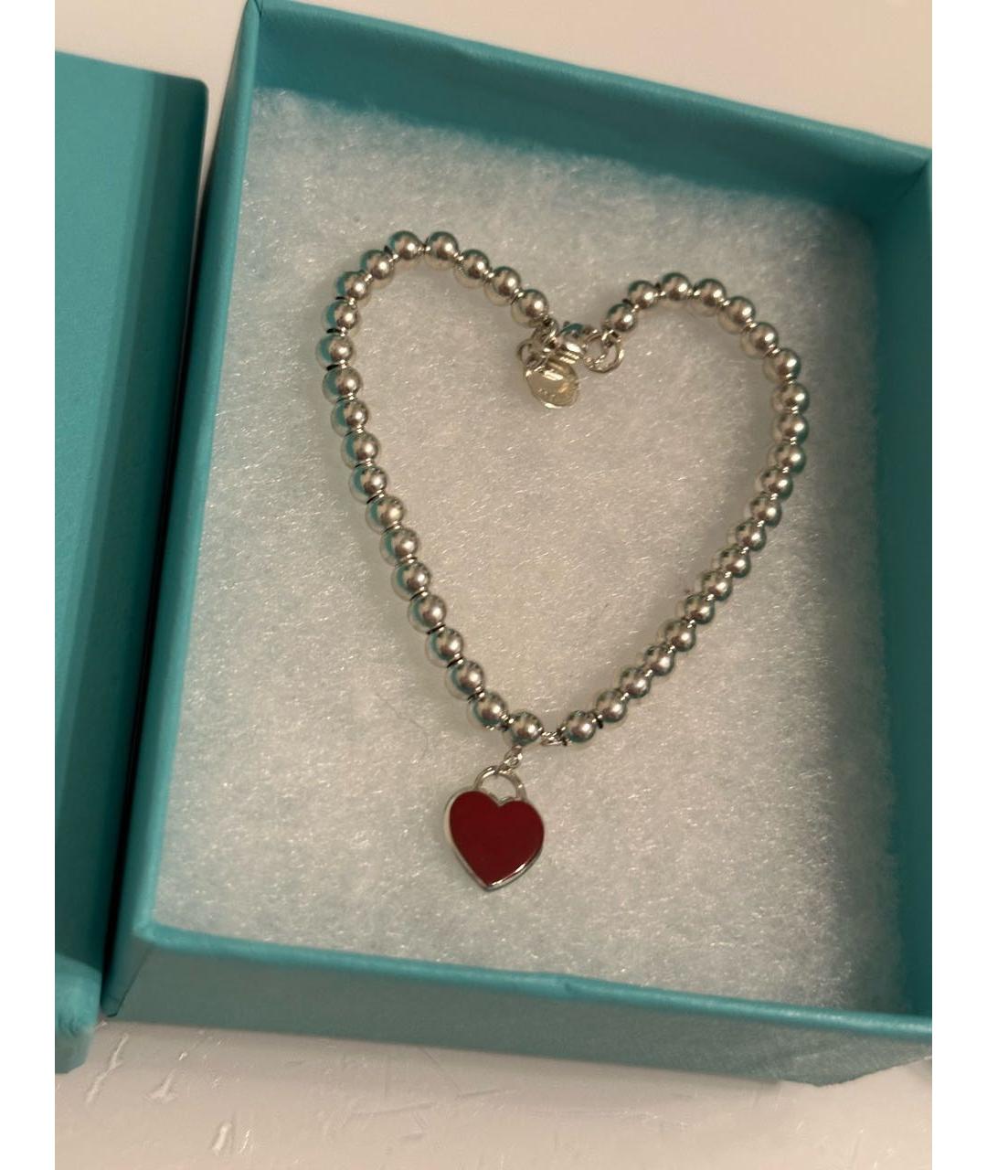 TIFFANY&CO Серебрянный серебряный браслет, фото 6