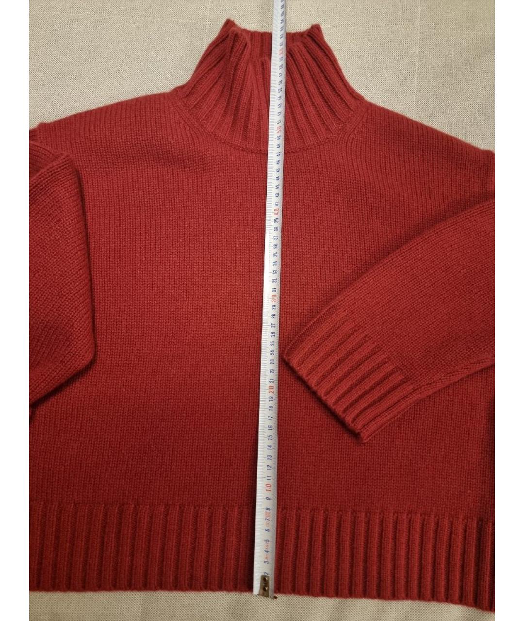 COS Бордовый кашемировый джемпер / свитер, фото 4