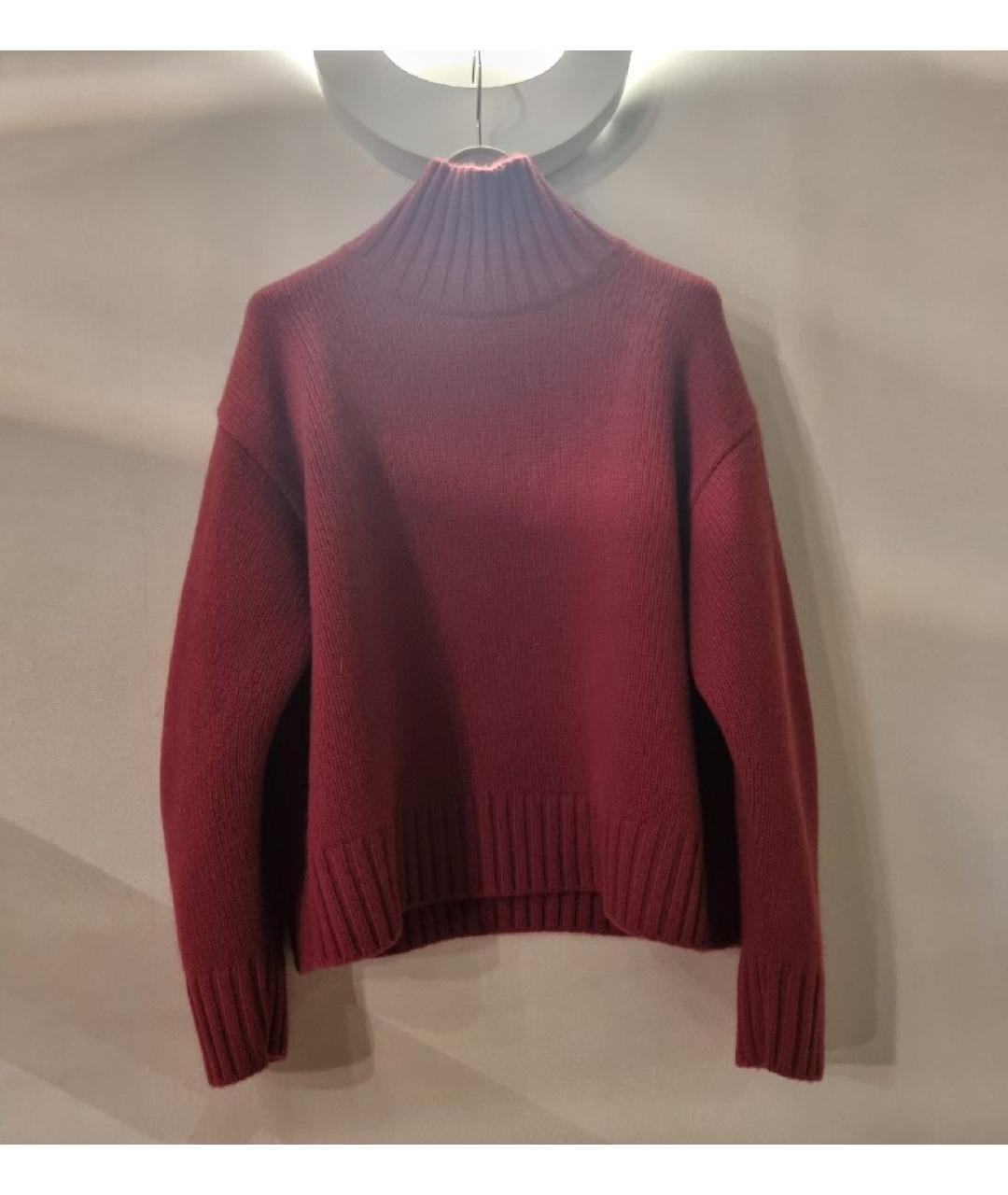COS Бордовый кашемировый джемпер / свитер, фото 10