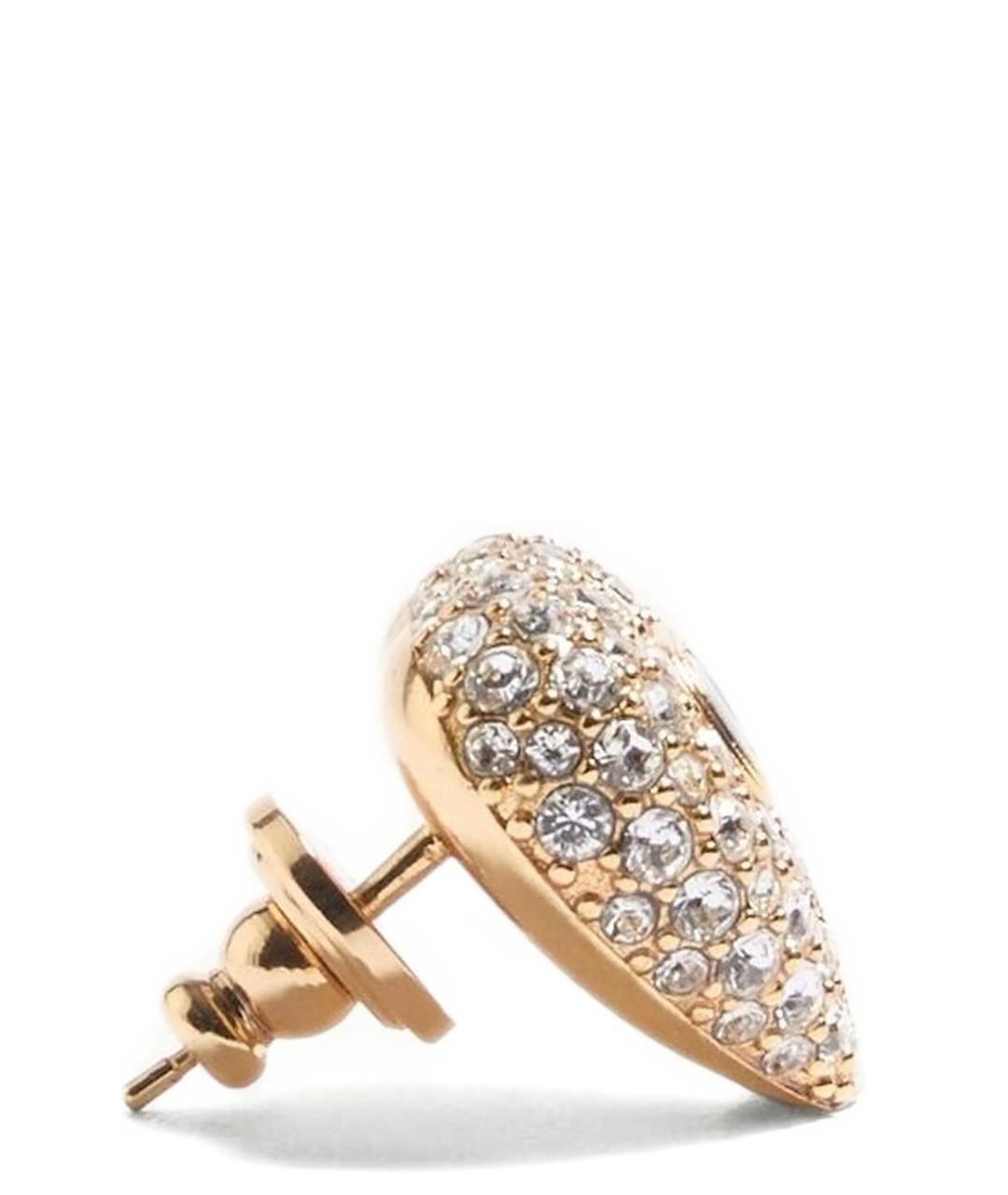 VALENTINO Золотые металлические серьги, фото 2