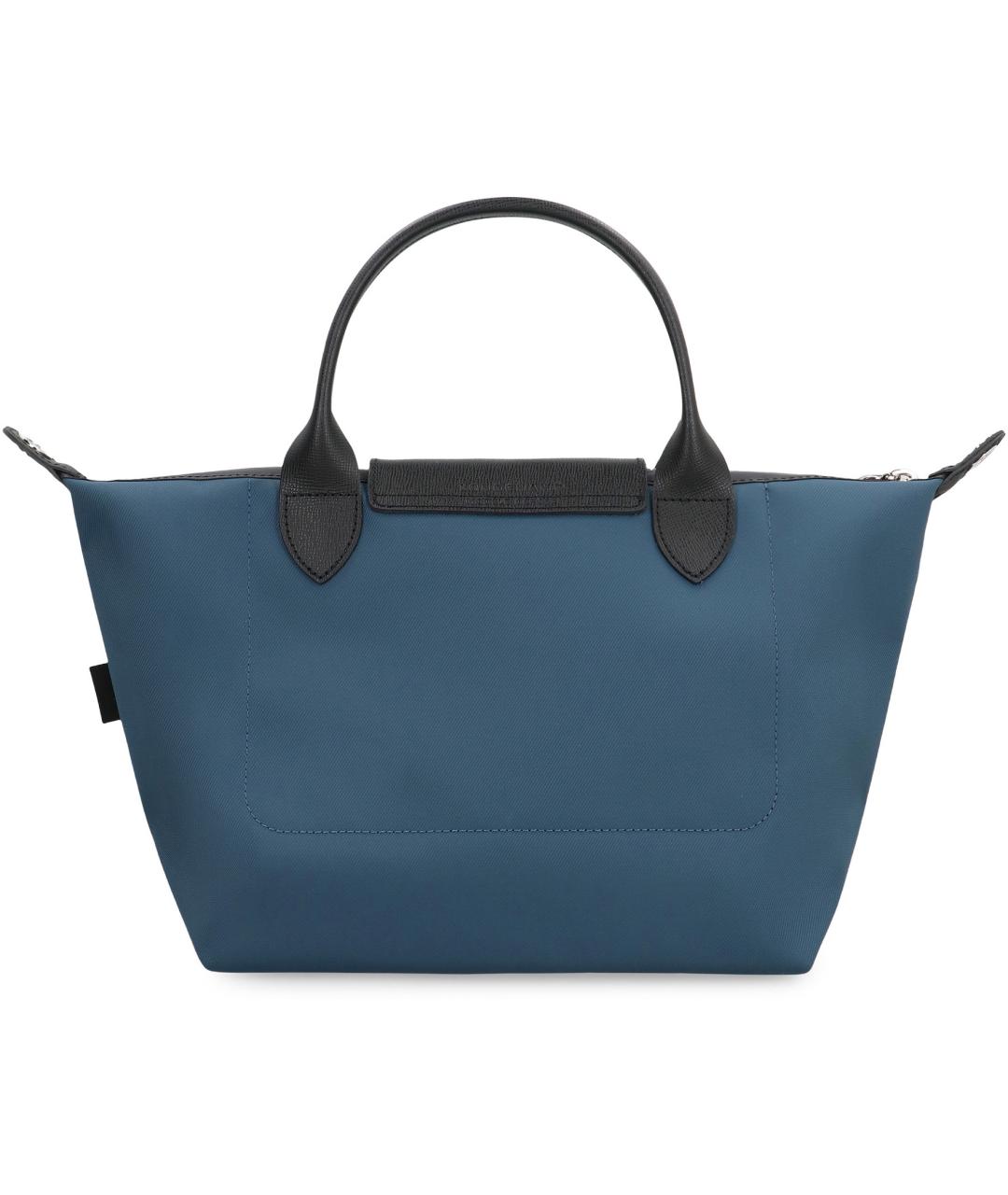 LONGCHAMP Синяя тканевая сумка через плечо, фото 5