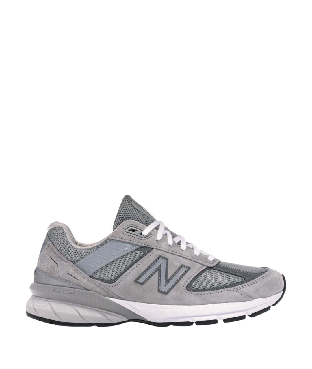 NEW BALANCE Серые низкие кроссовки / кеды, фото 1