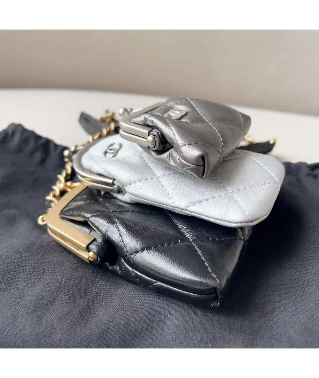 CHANEL Кожаная сумка через плечо, фото 3