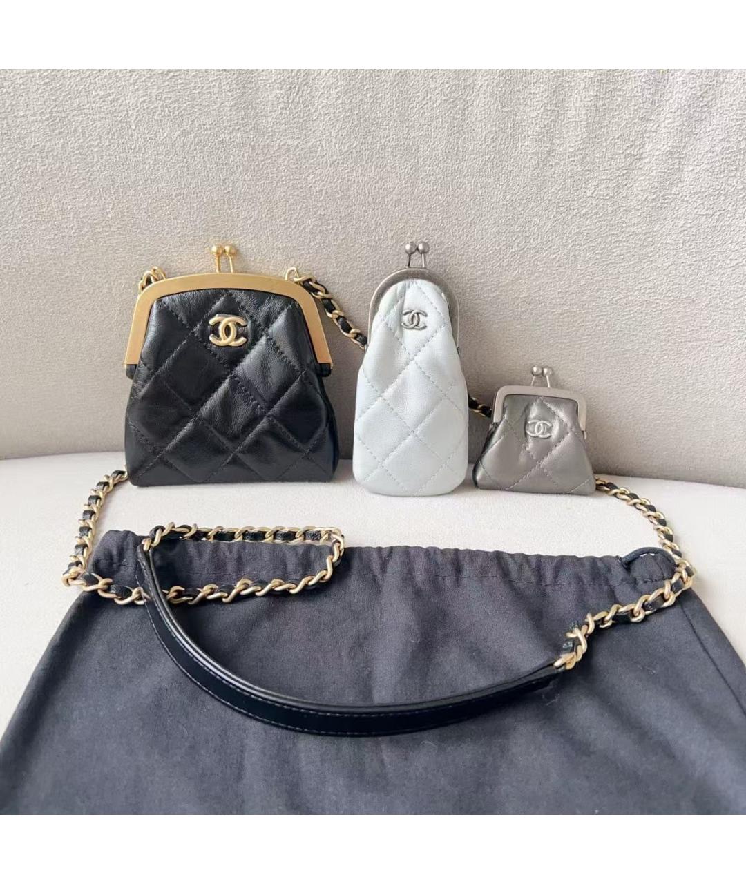 CHANEL Кожаная сумка через плечо, фото 2