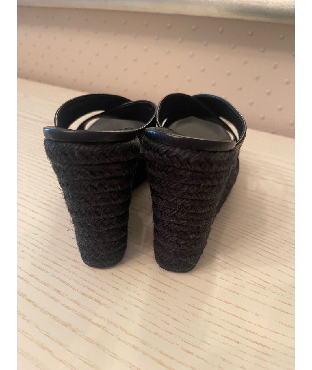 GUCCI Черные босоножки, фото 3