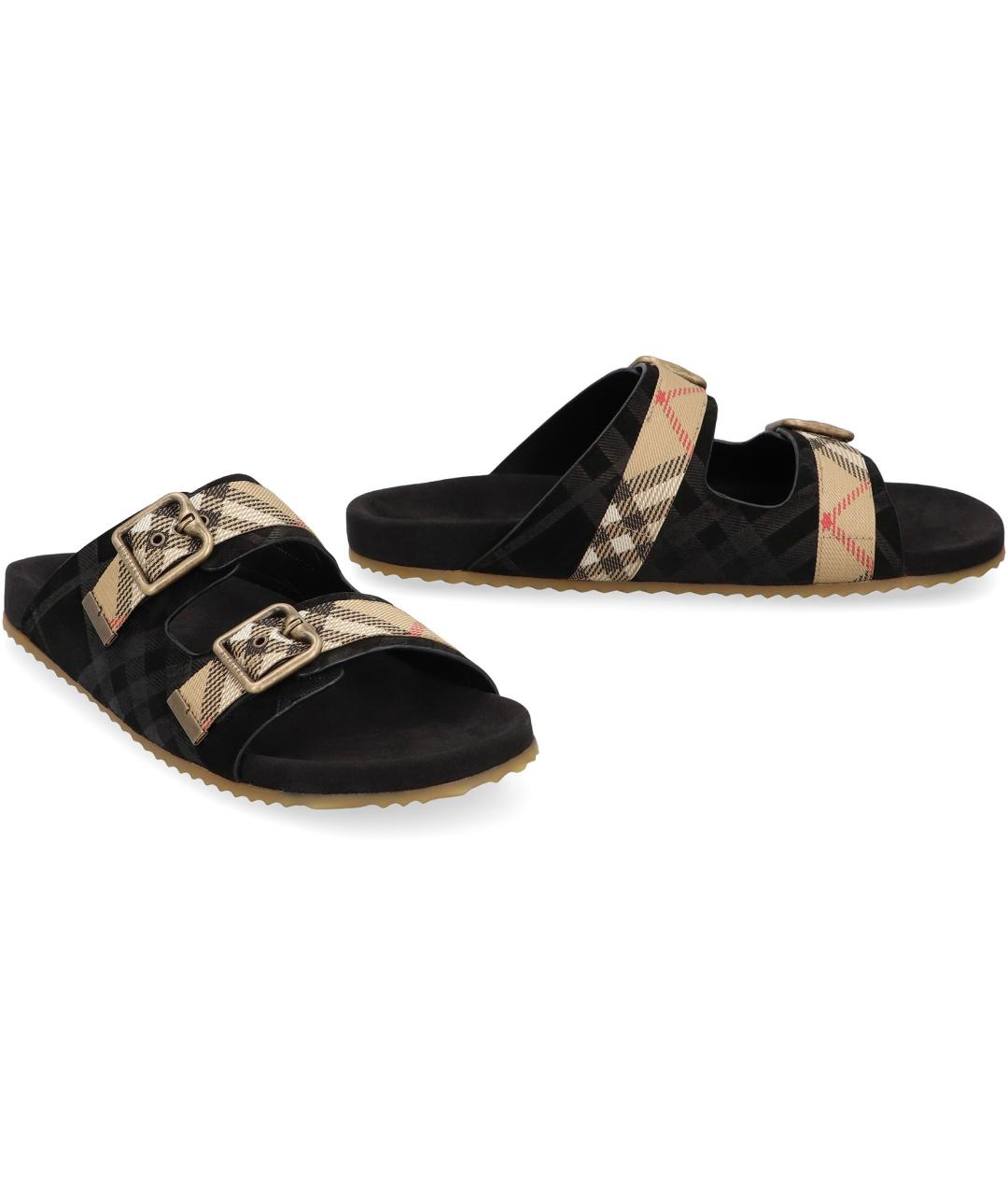 BURBERRY Мульти замшевые сандалии, фото 2