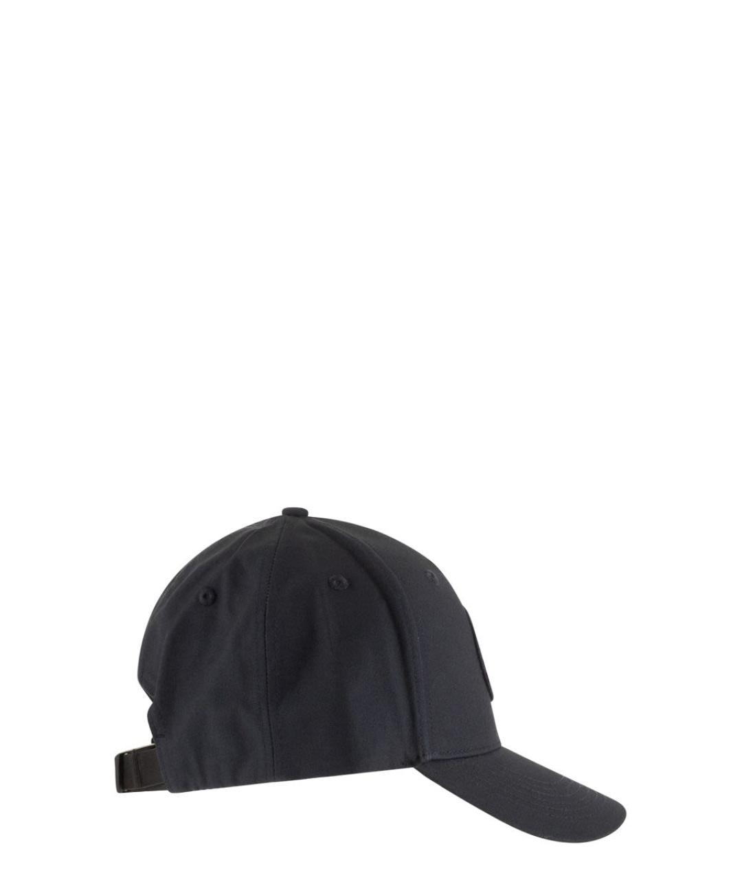 STONE ISLAND Темно-синяя хлопковая кепка/бейсболка, фото 3