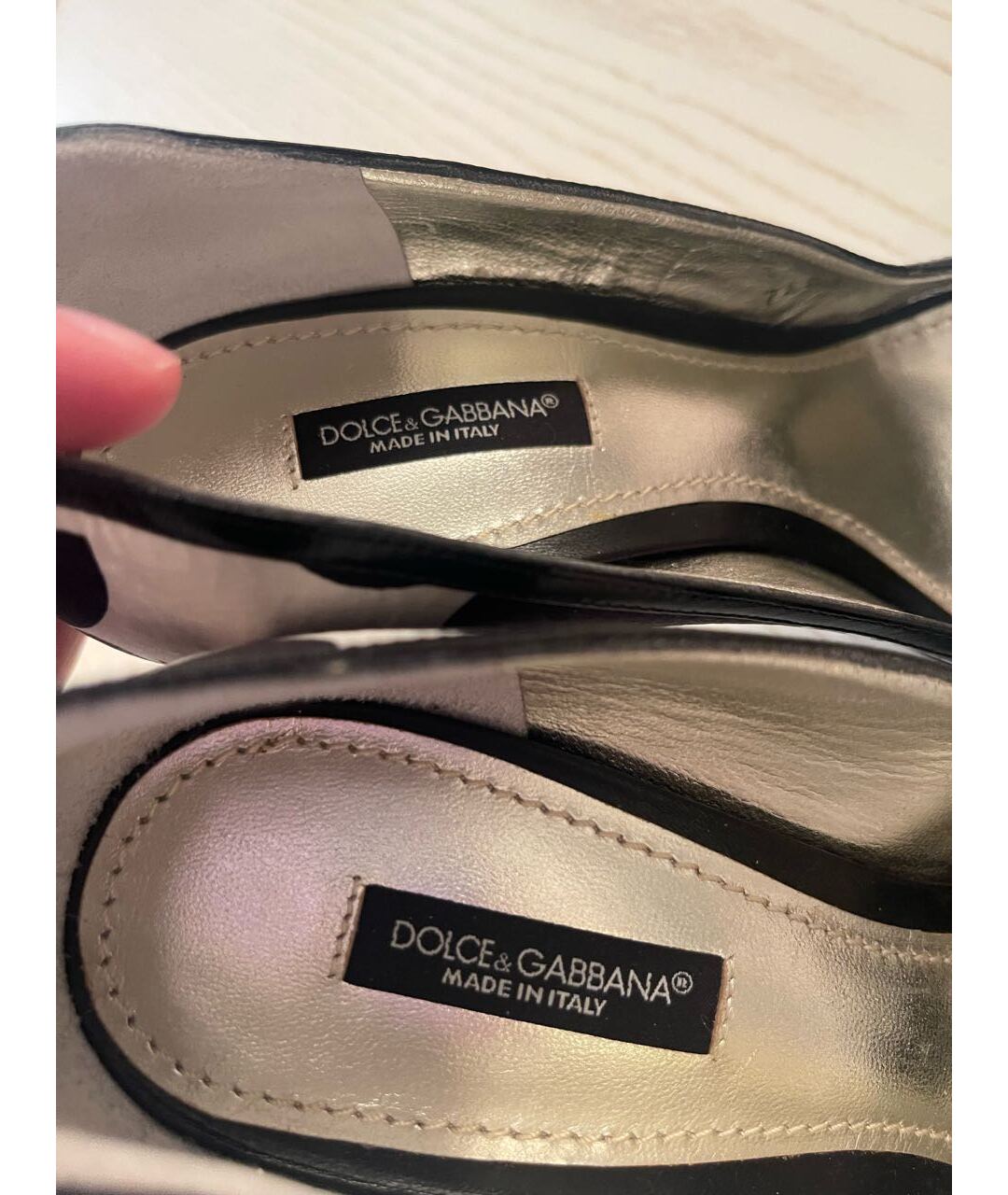 DOLCE&GABBANA Кожаные туфли, фото 8
