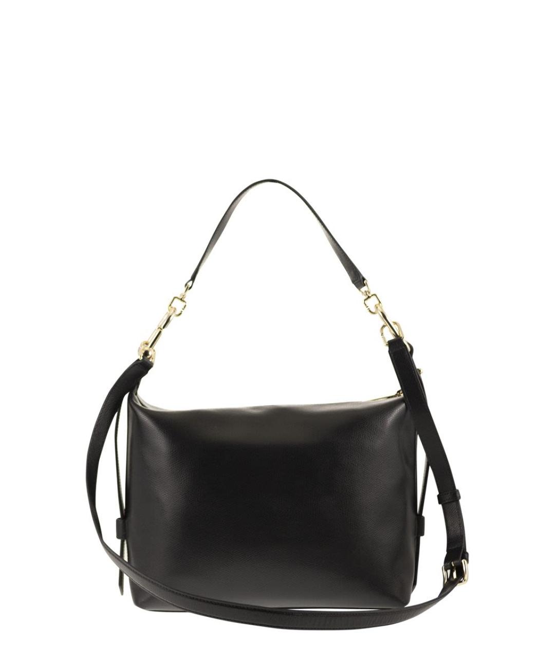 FURLA Черная кожаная сумка через плечо, фото 2