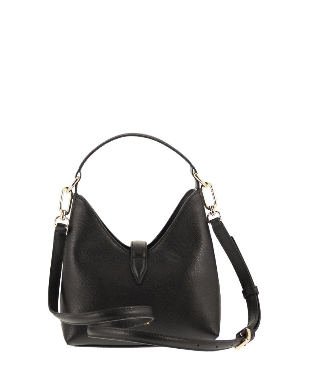 FURLA Черная кожаная сумка через плечо, фото 2