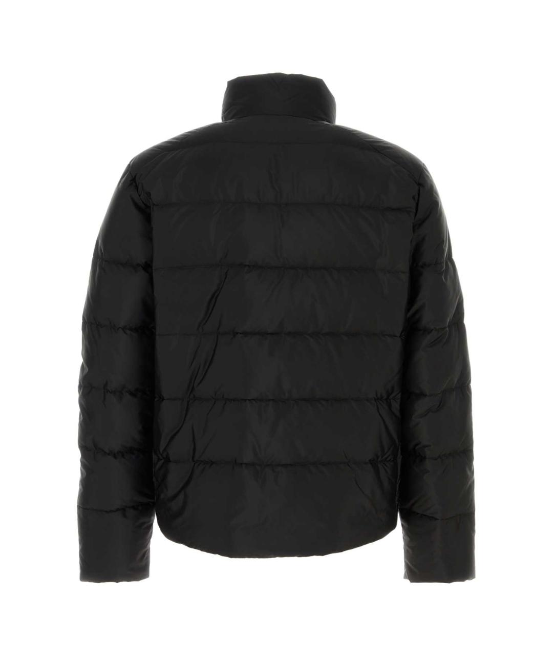 PRADA Черный полиамидовый пуховик, фото 2