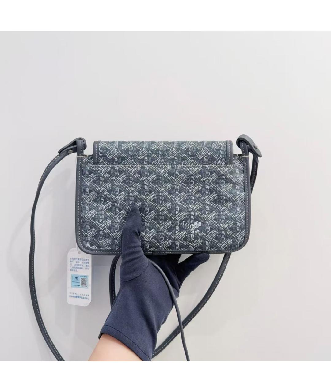 GOYARD Серая сумка через плечо, фото 4