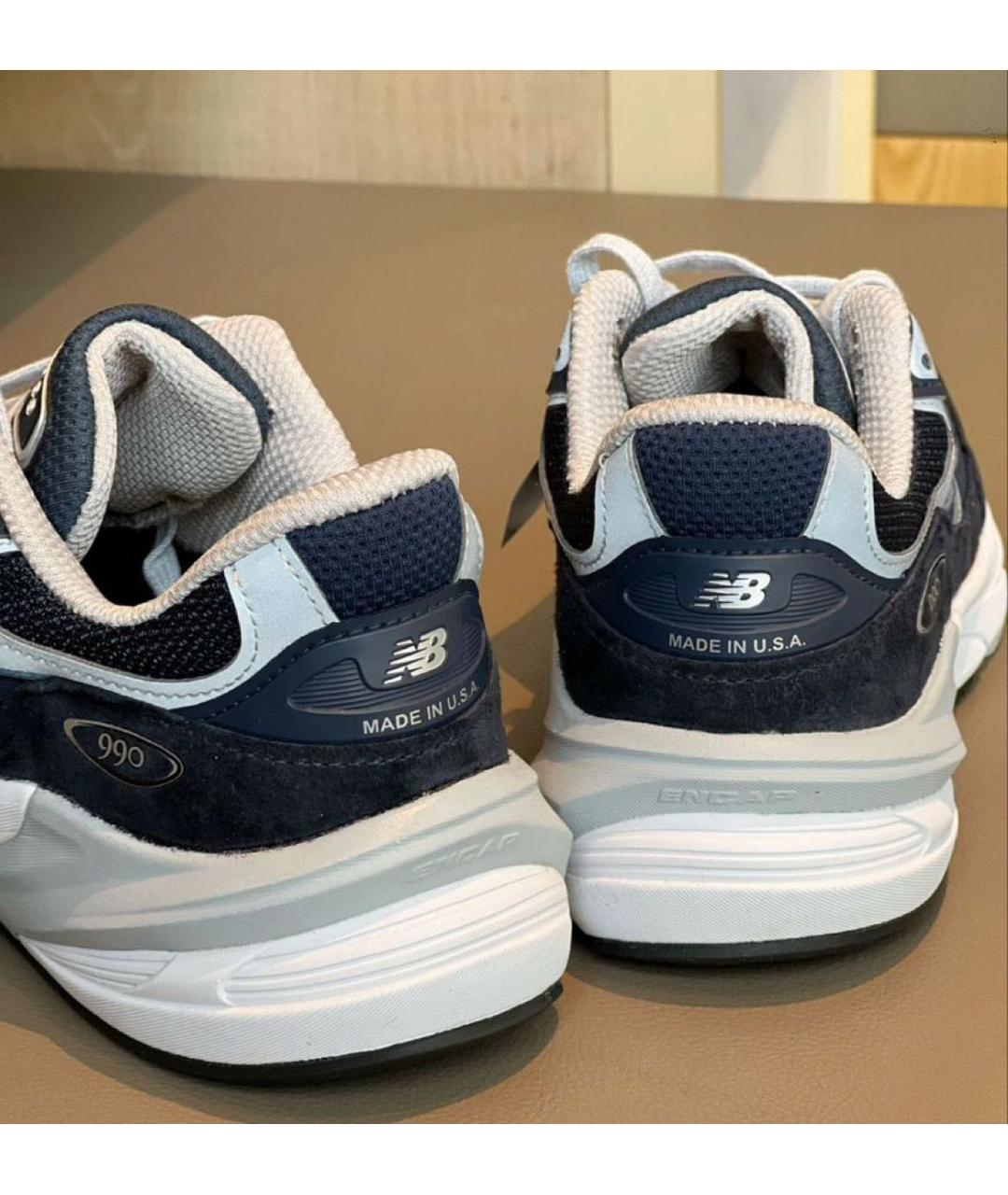 NEW BALANCE Синие низкие кроссовки / кеды, фото 4