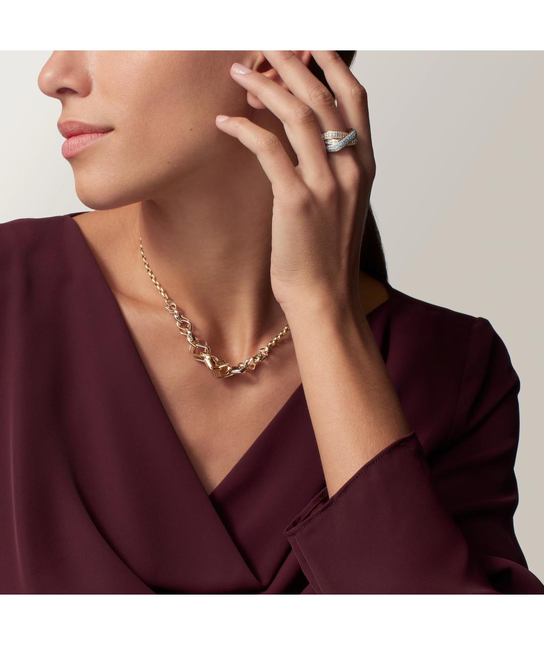 CARTIER Золотое колье из желтого золота, фото 5