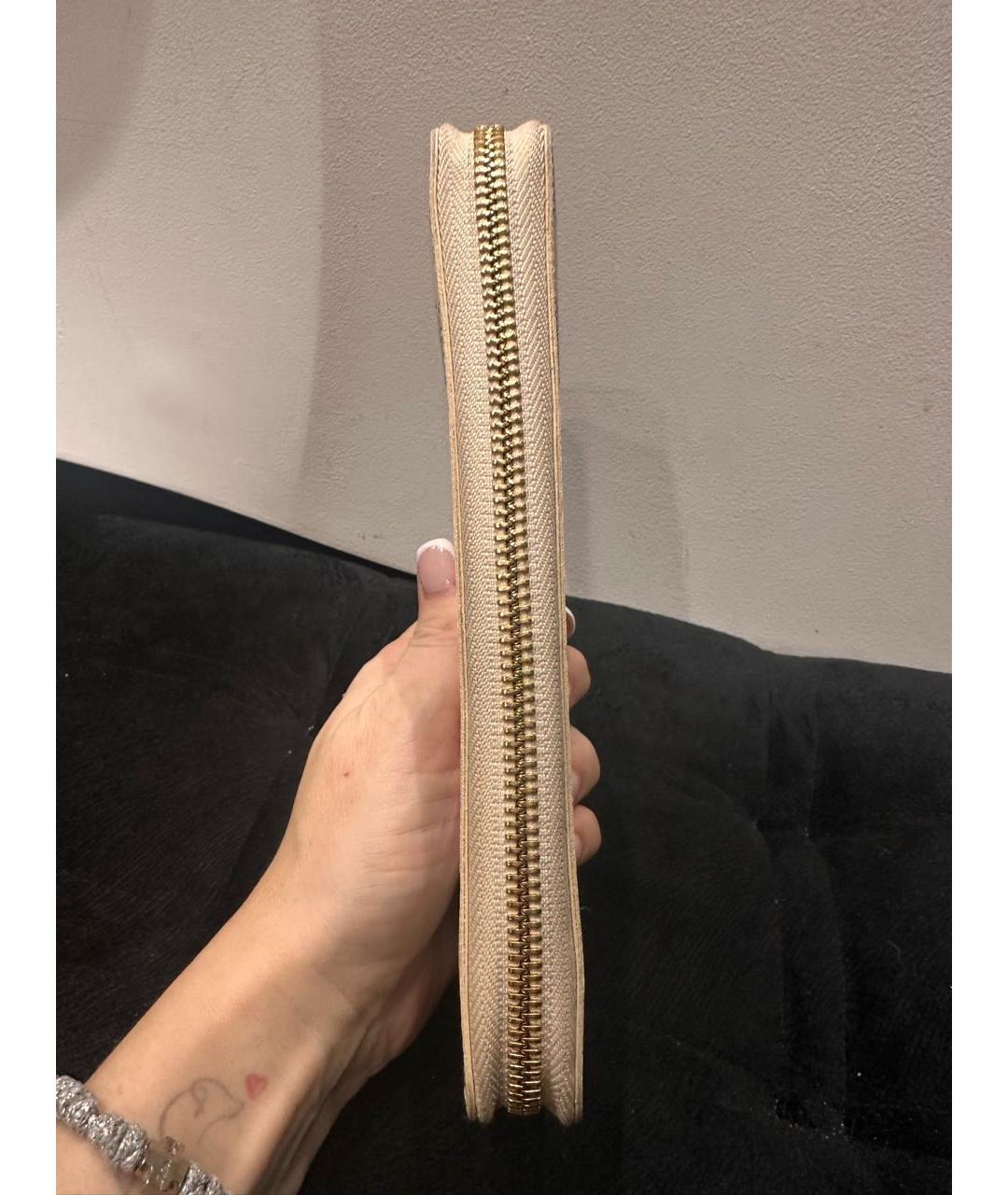 LOUIS VUITTON Белый кошелек, фото 6