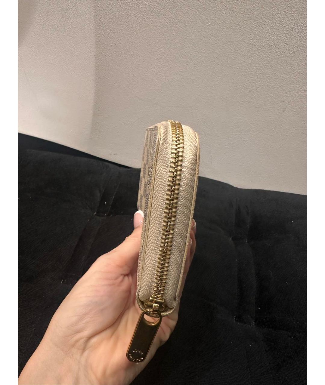 LOUIS VUITTON Белый кошелек, фото 7