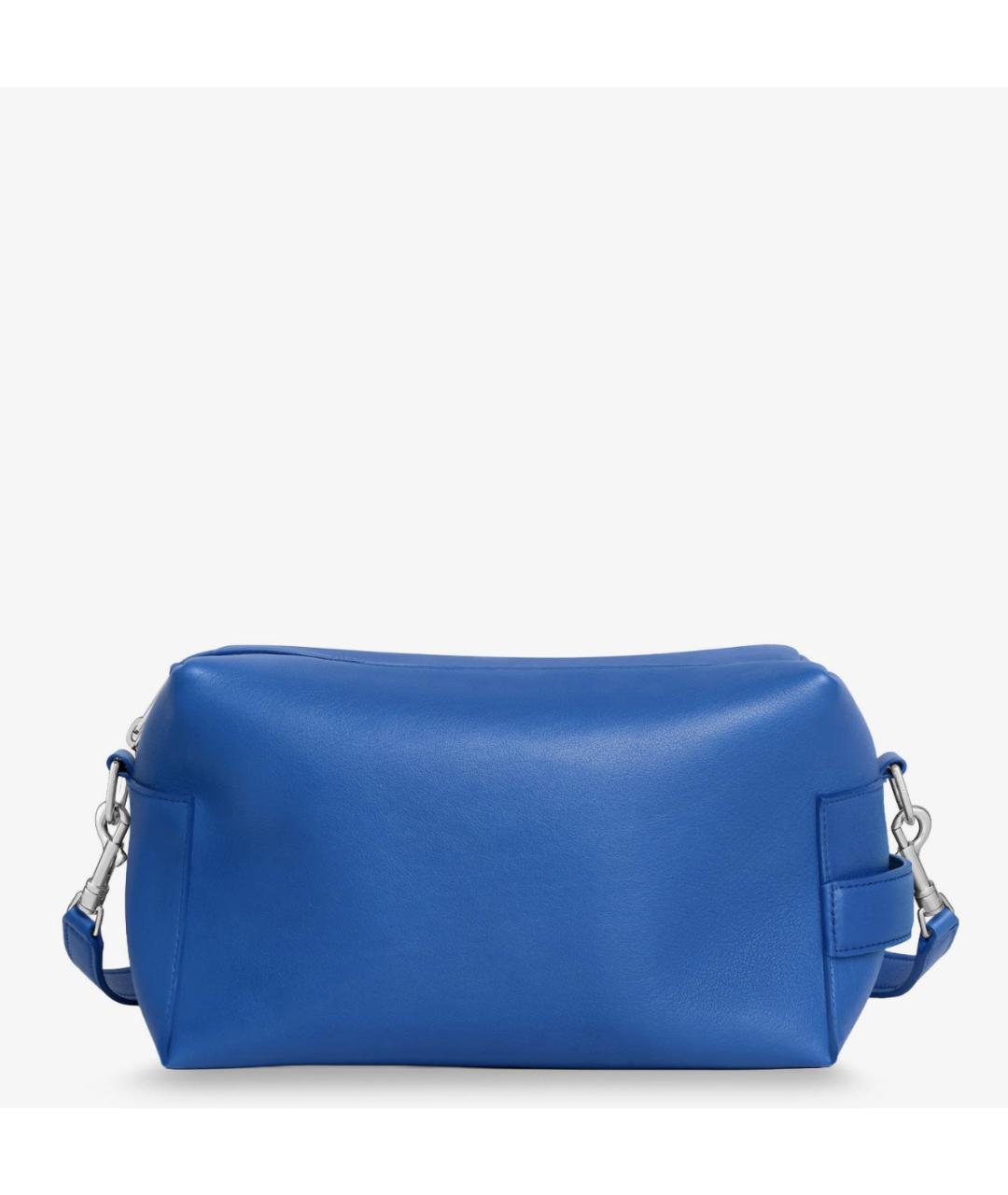 CELINE Синяя кожаная сумка на плечо, фото 4
