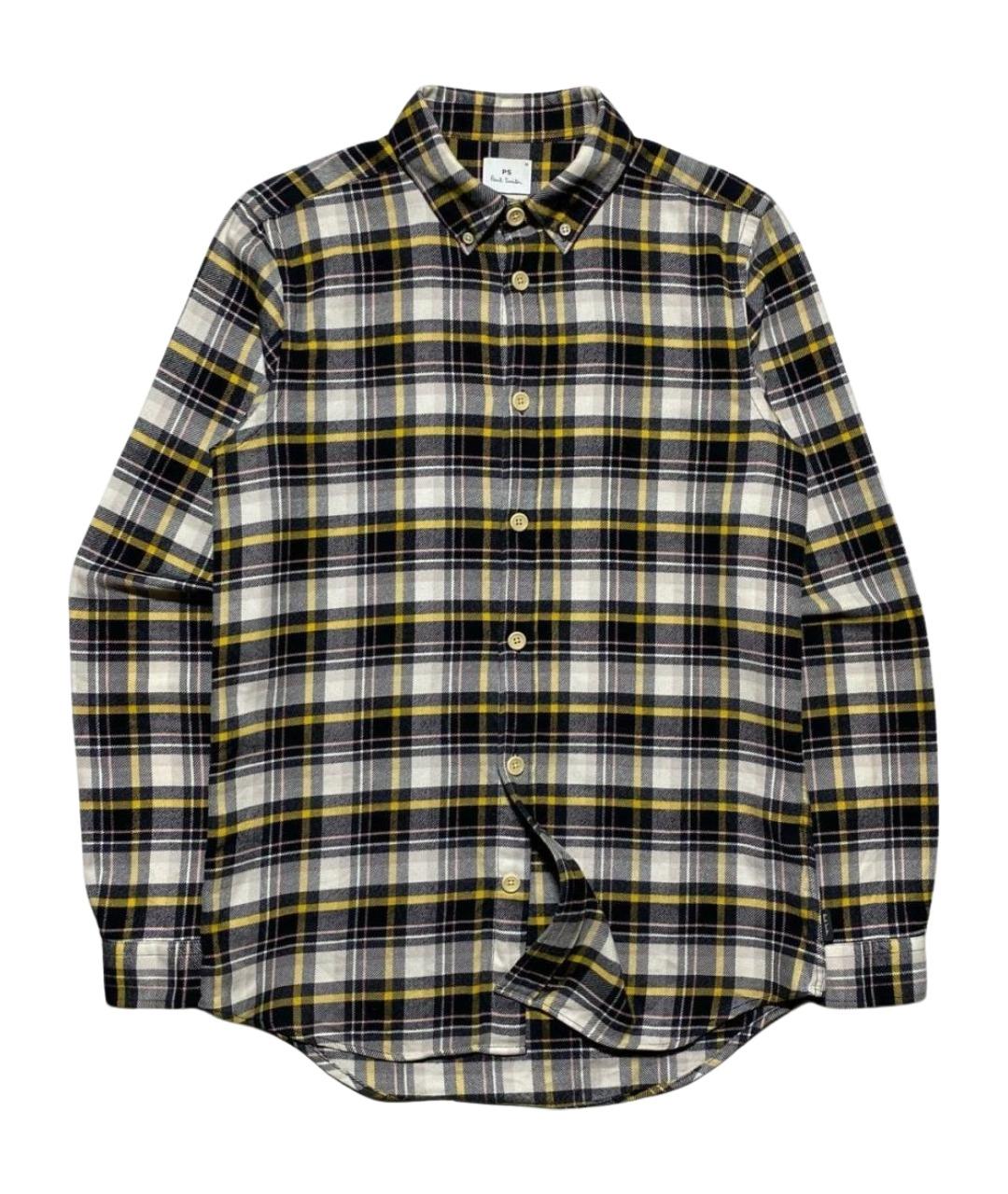 PAUL SMITH Мульти хлопковая кэжуал рубашка, фото 1