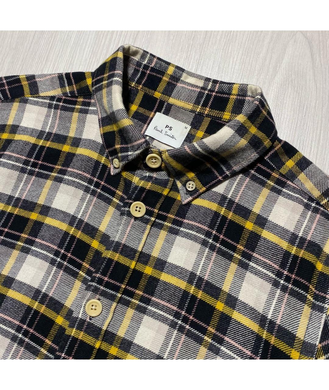 PAUL SMITH Мульти хлопковая кэжуал рубашка, фото 4