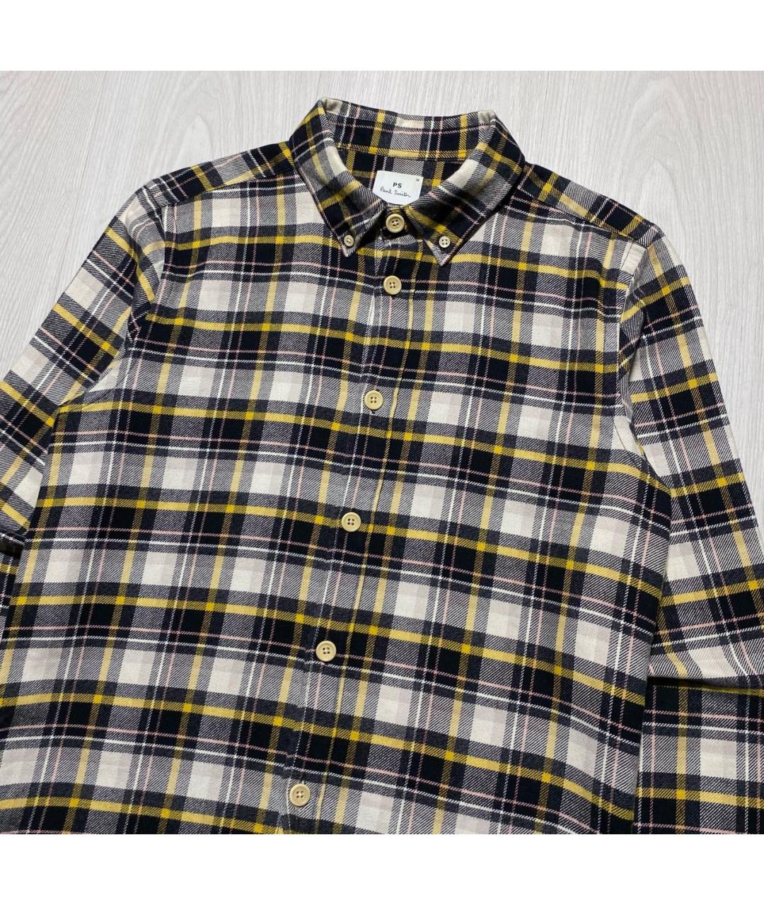 PAUL SMITH Мульти хлопковая кэжуал рубашка, фото 3
