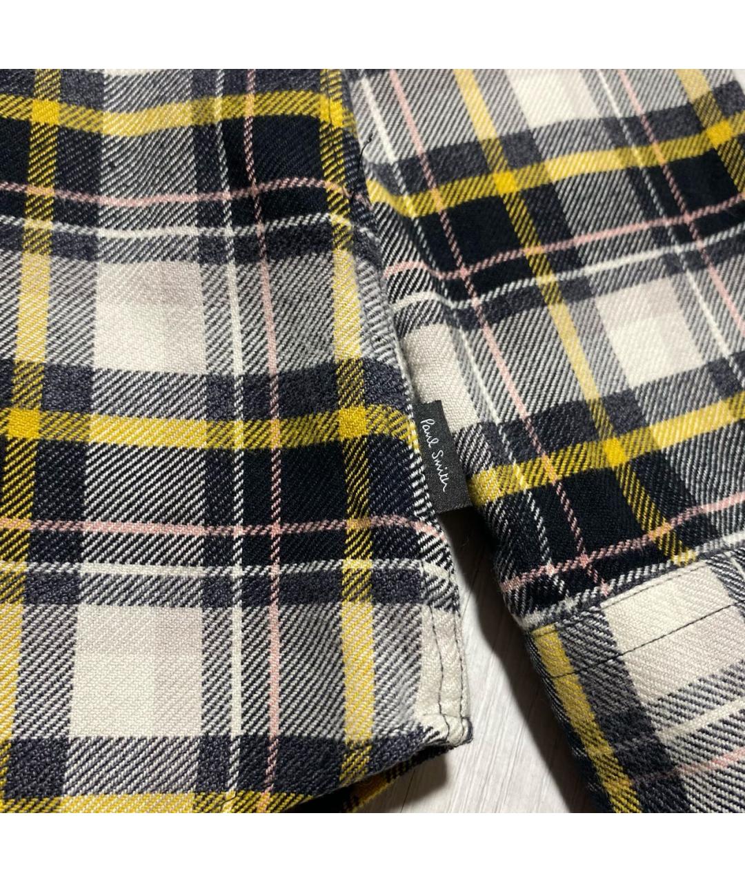 PAUL SMITH Мульти хлопковая кэжуал рубашка, фото 7