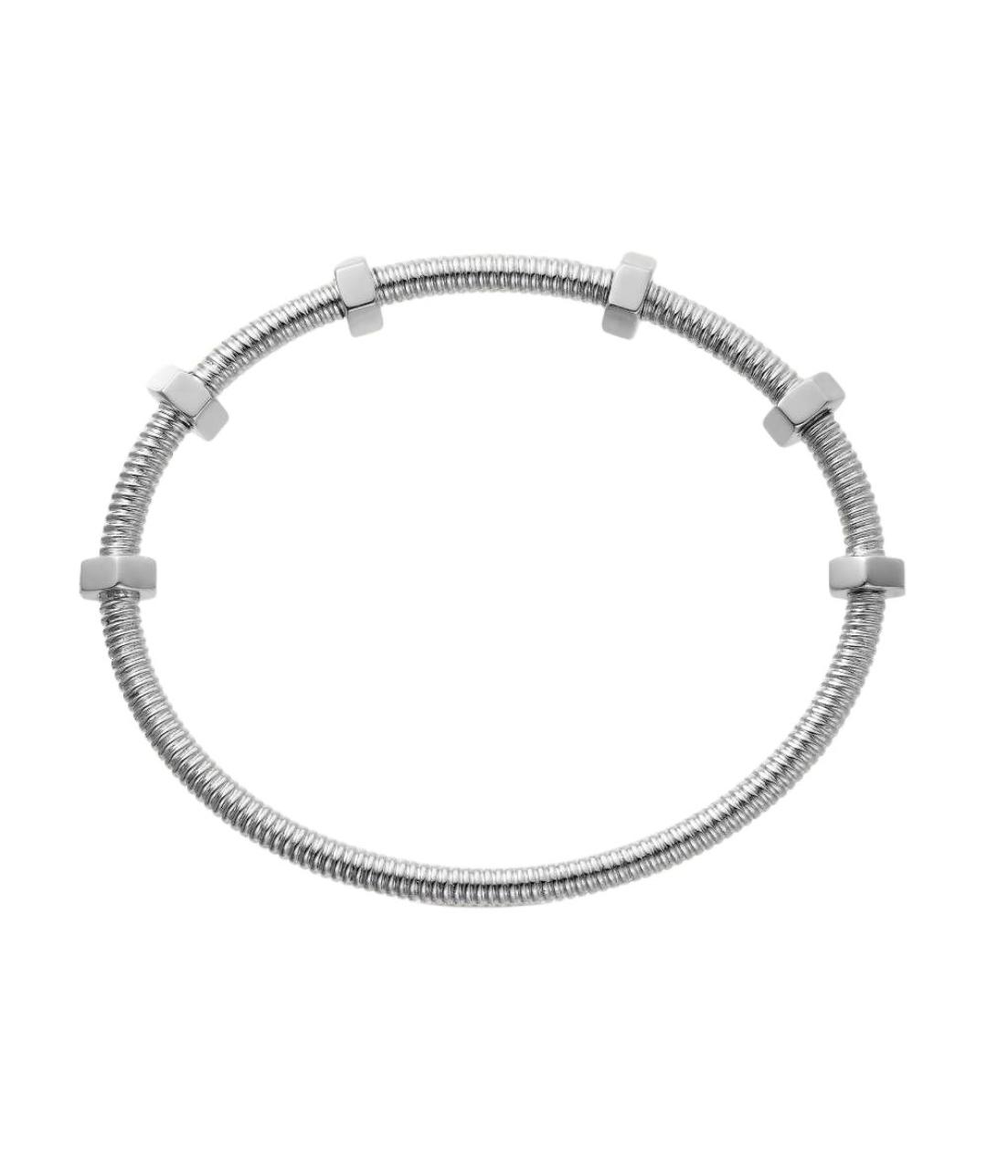 CARTIER Серебрянный браслет из белого золота, фото 2