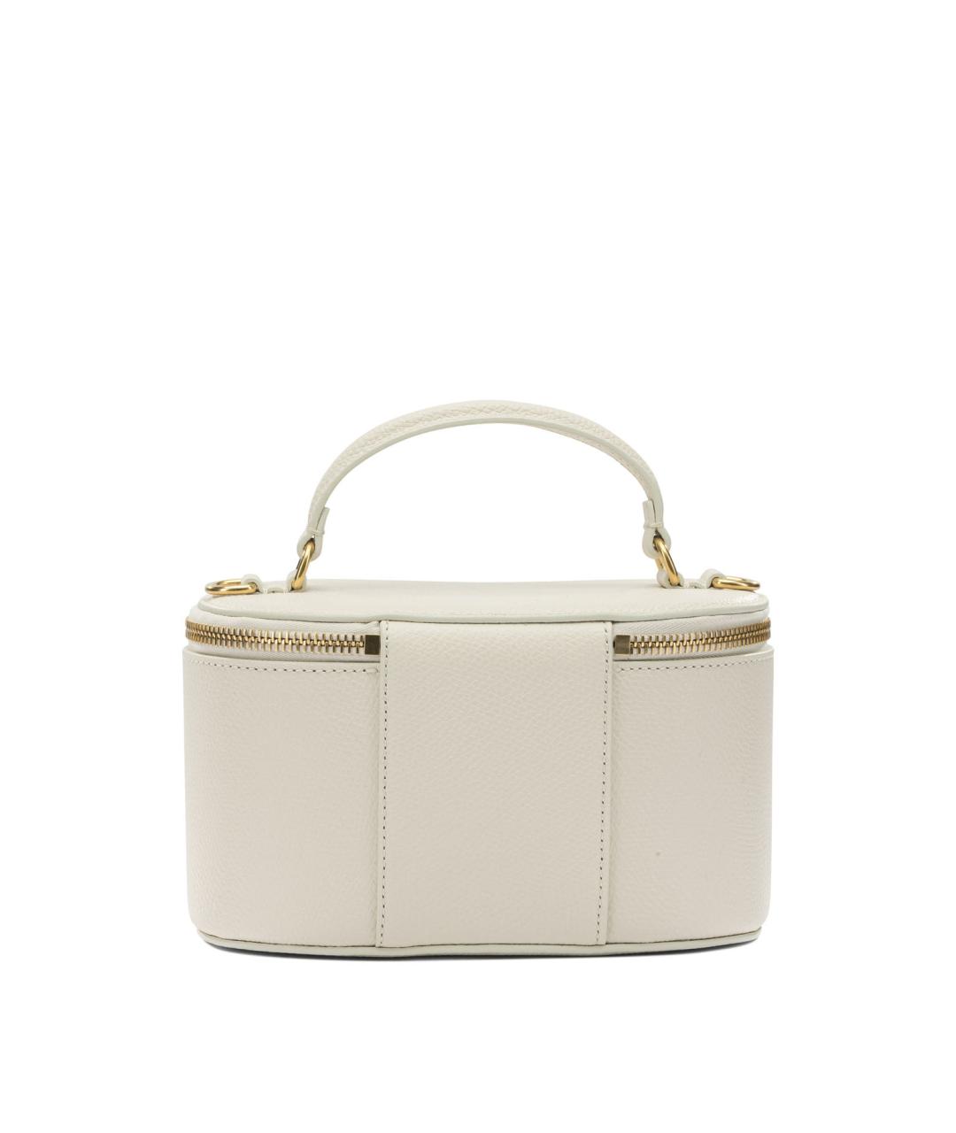 VALENTINO Белая кожаная сумка через плечо, фото 3