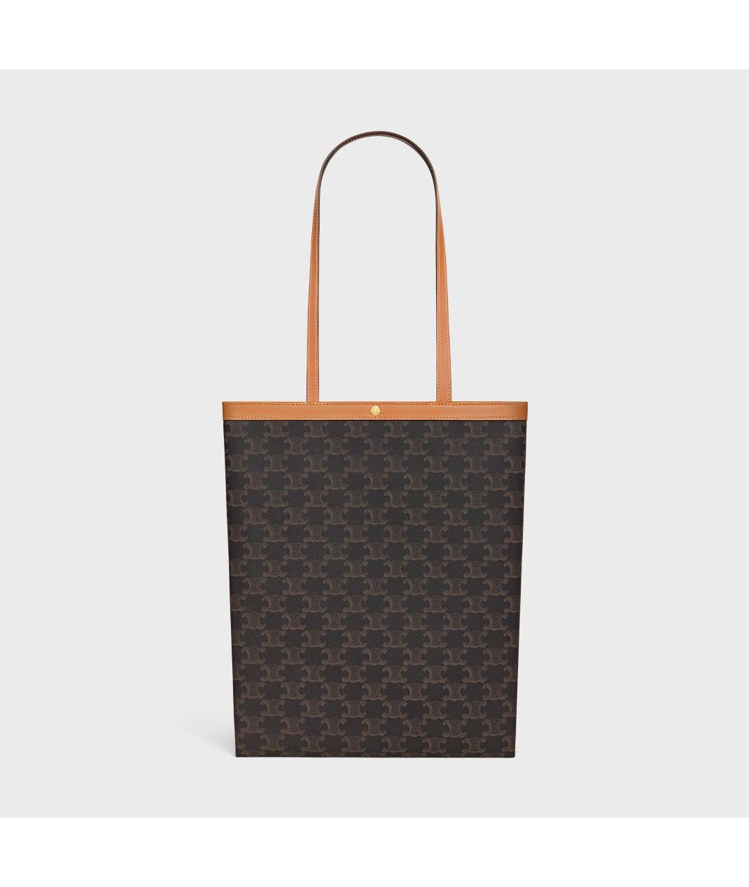 CELINE Коричневая сумка тоут, фото 7