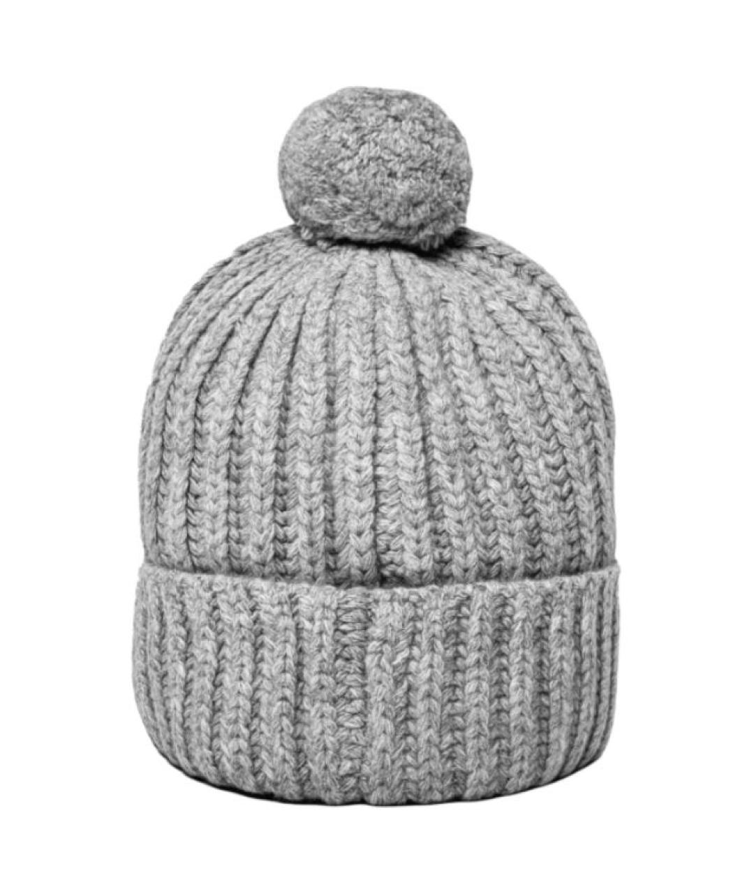 POLO RALPH LAUREN Серая шапка, фото 2