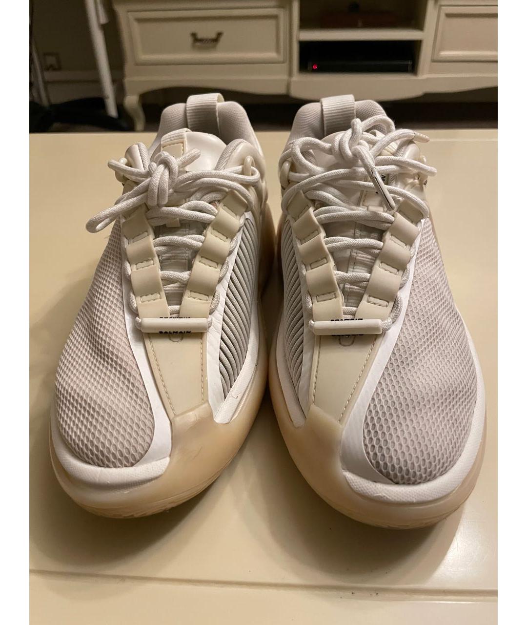 BALMAIN Бежевые кроссовки, фото 2