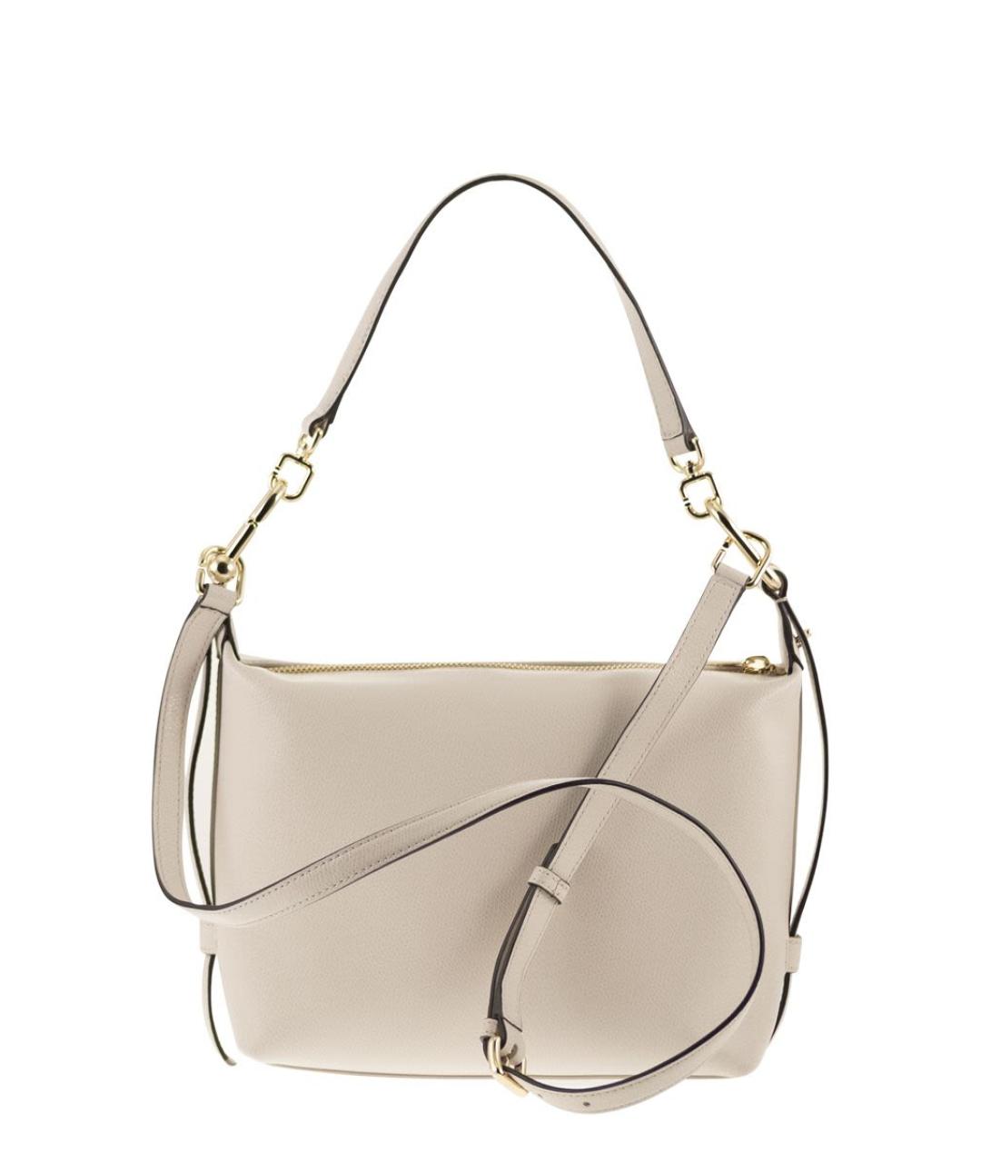 FURLA Бежевая кожаная сумка через плечо, фото 2