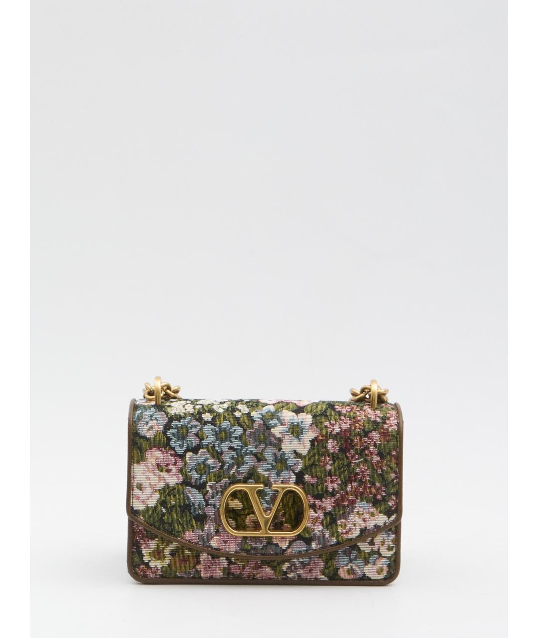 VALENTINO Мульти жаккардовая сумка через плечо, фото 5