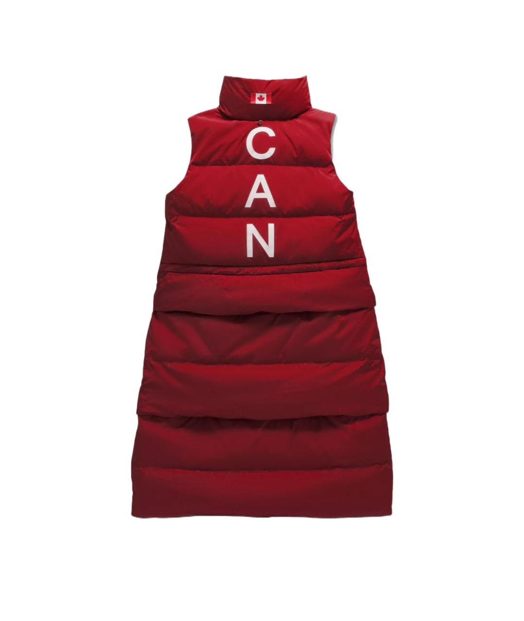 Lululemon Красный полиамидовый жилет, фото 2