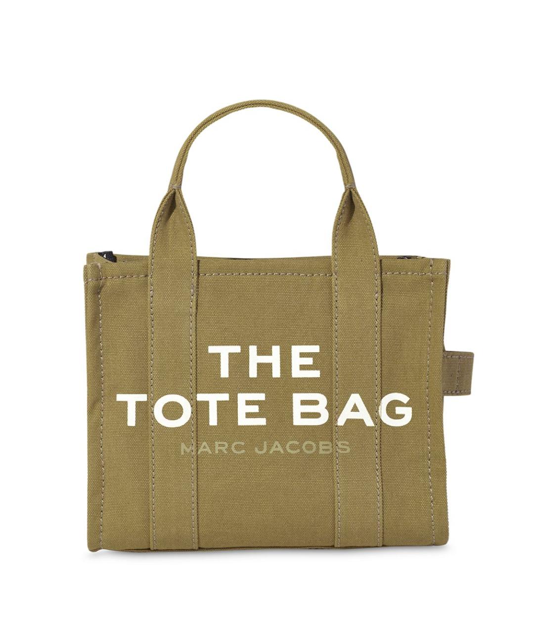 MARC JACOBS Зеленая тканевая сумка тоут, фото 1